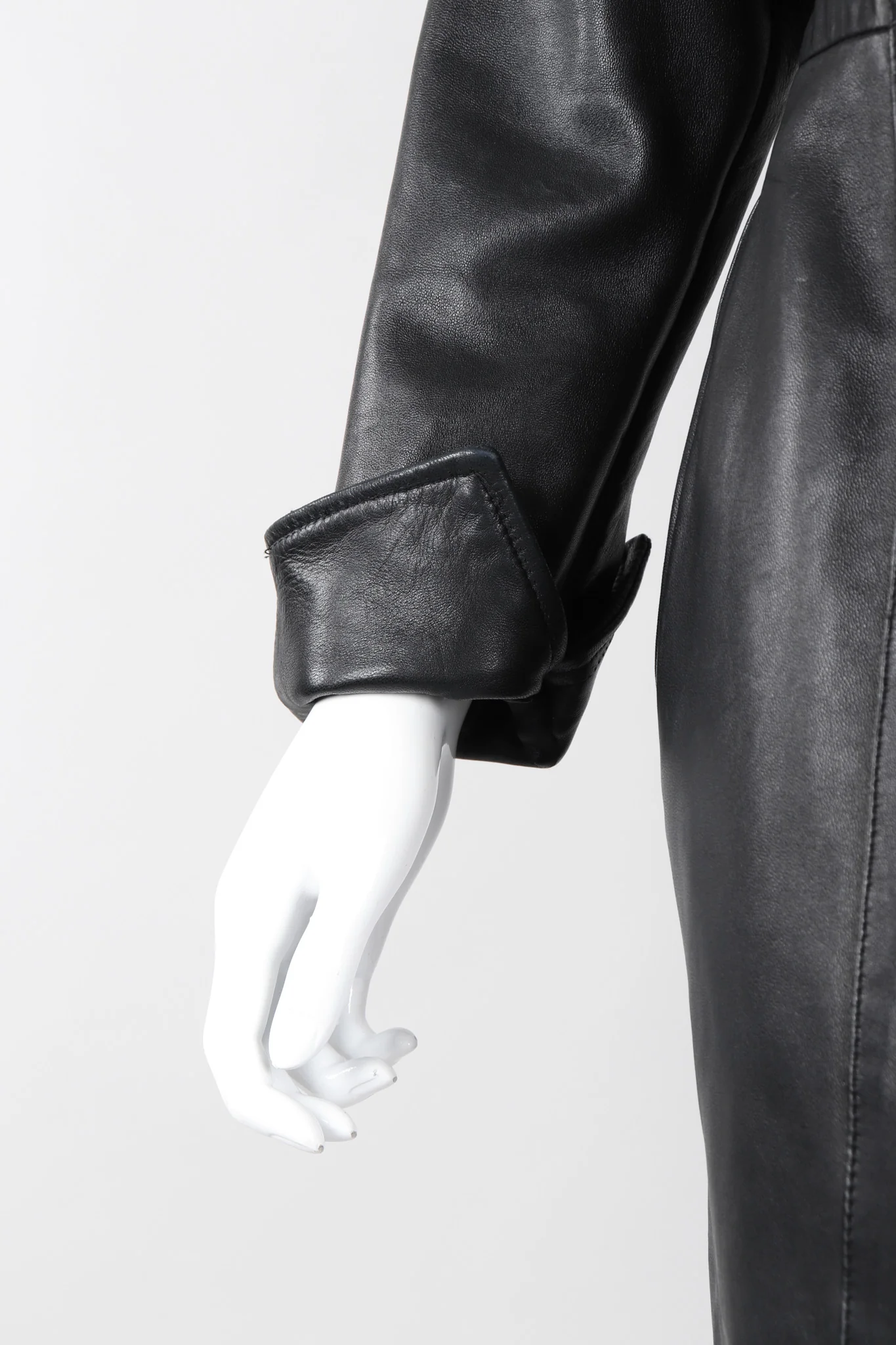 Leather Griffin Medallion Dress - Image 8