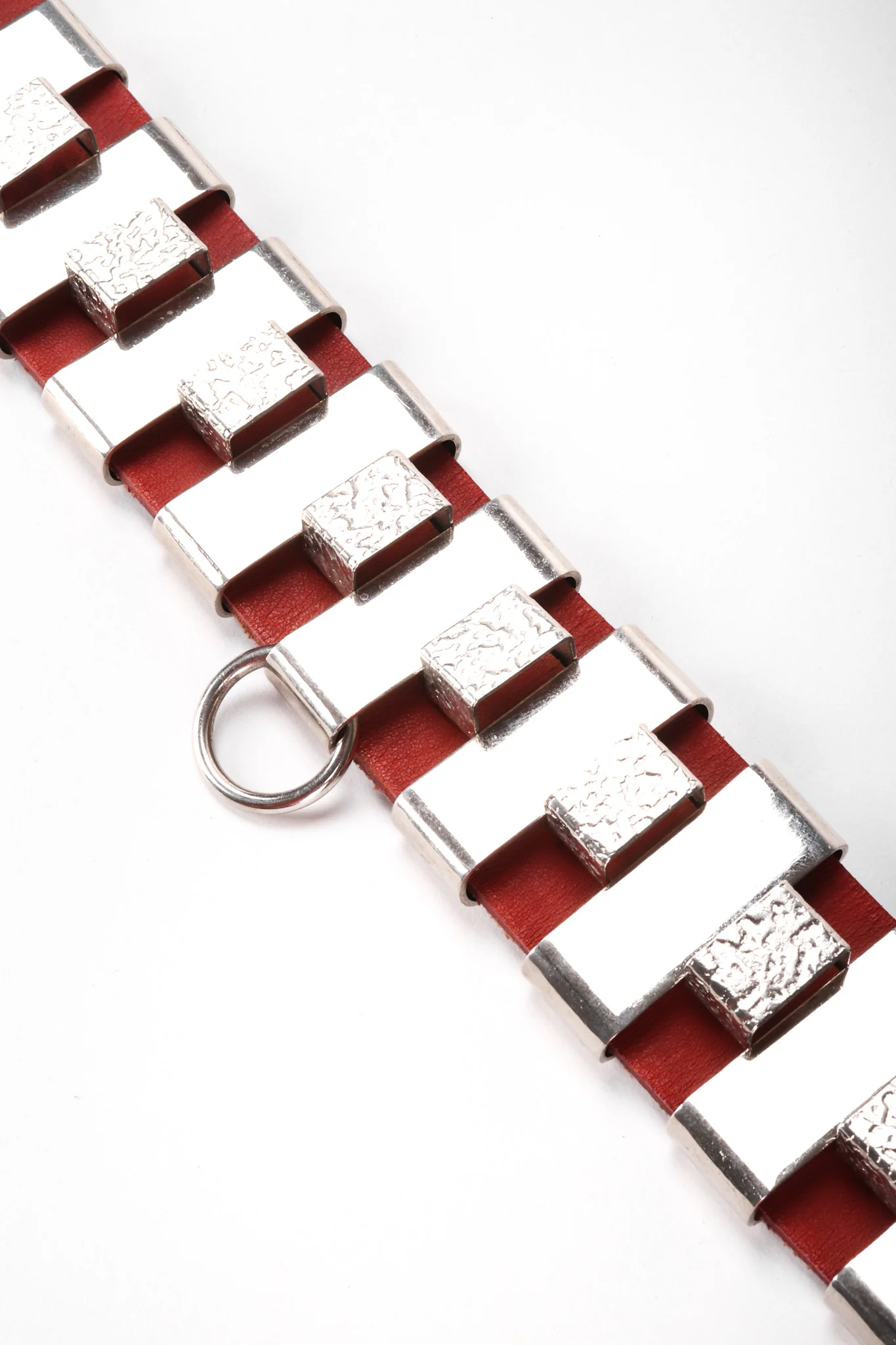 Leather Harness Chain Belt