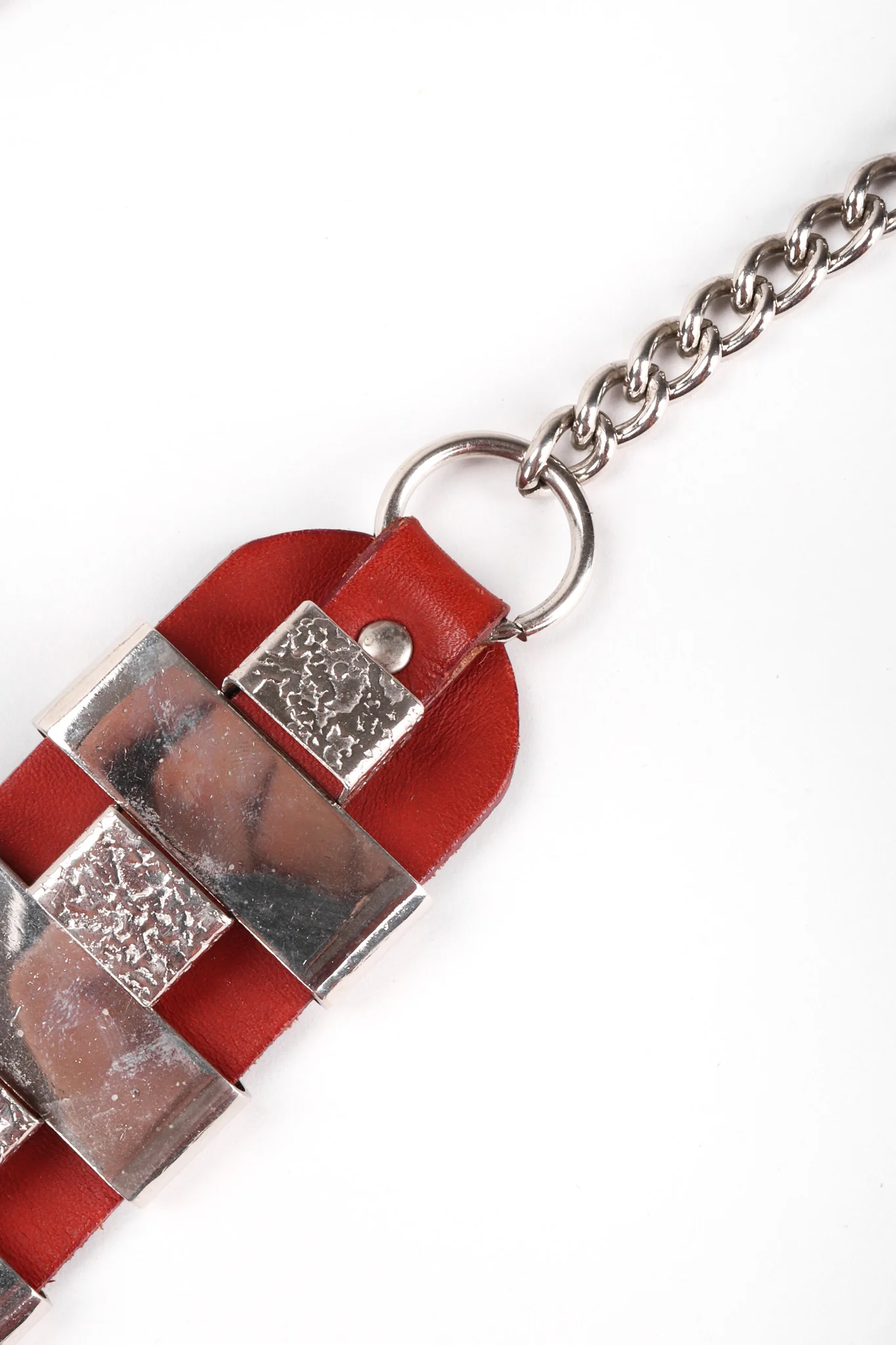 Leather Harness Chain Belt - Image 8