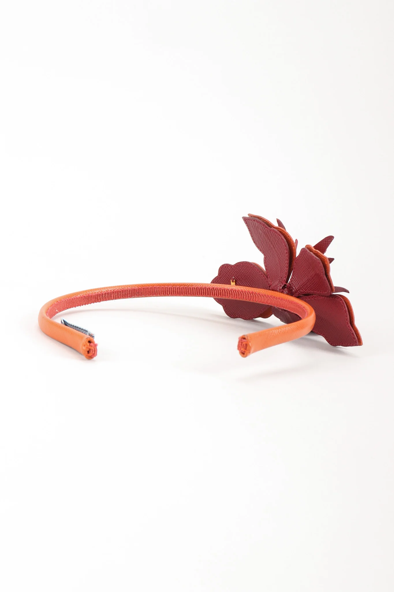 Leather Hibiscus Headband - Image 5