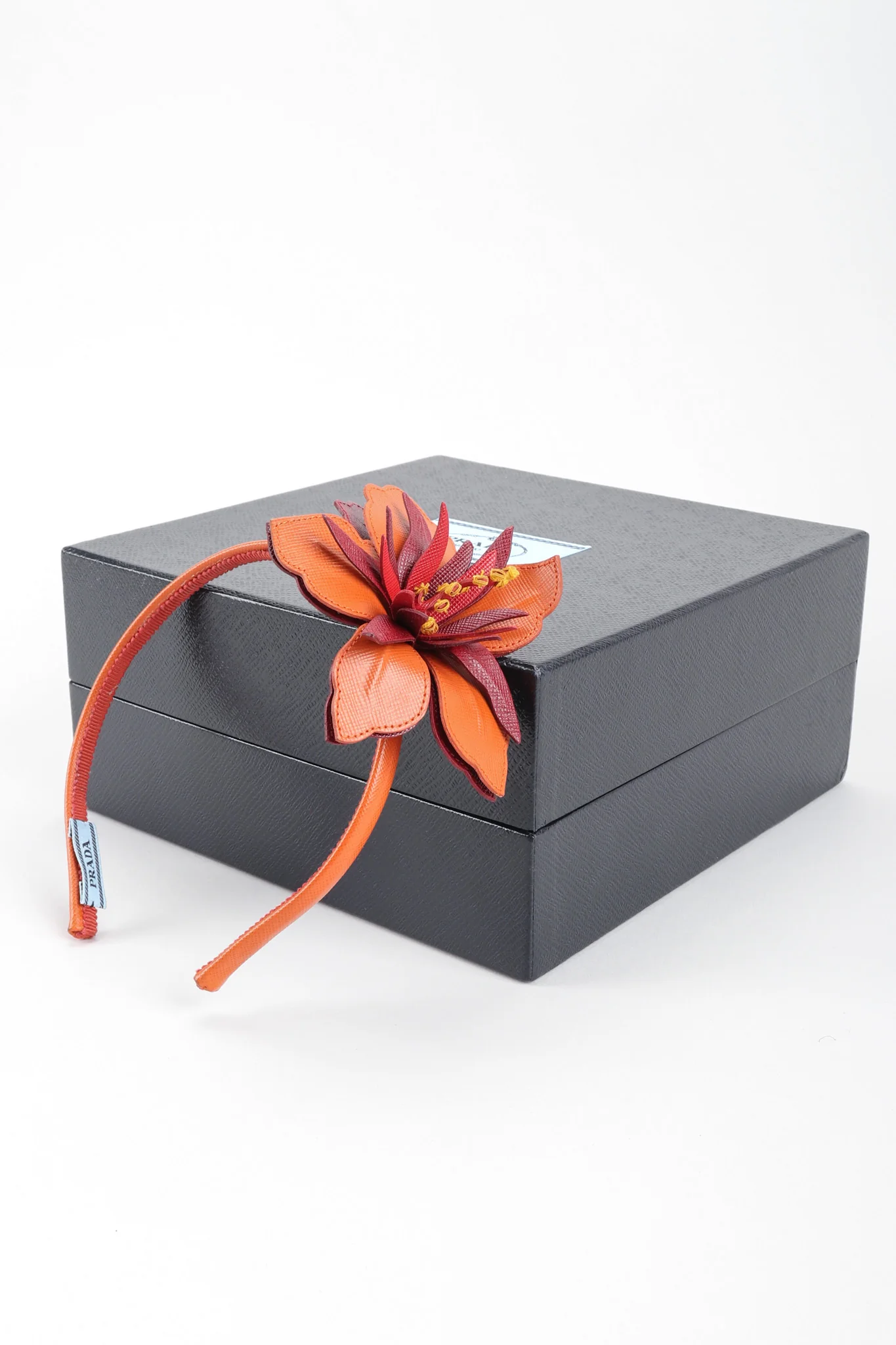 Leather Hibiscus Headband - Image 9