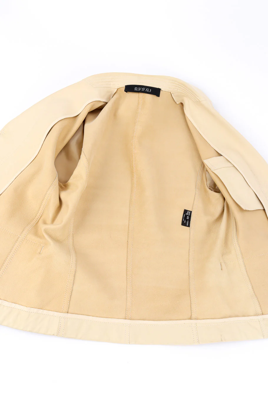 Leather Hook & Eye Jacket - Image 5