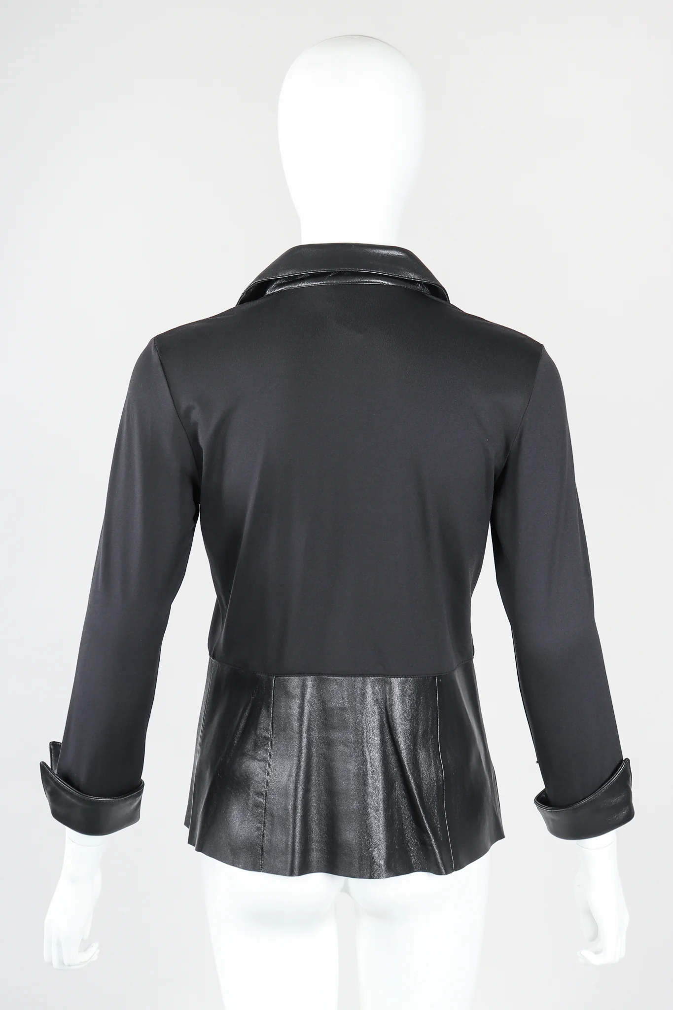 Leather Hooked Top & Skirt Set - Image 9