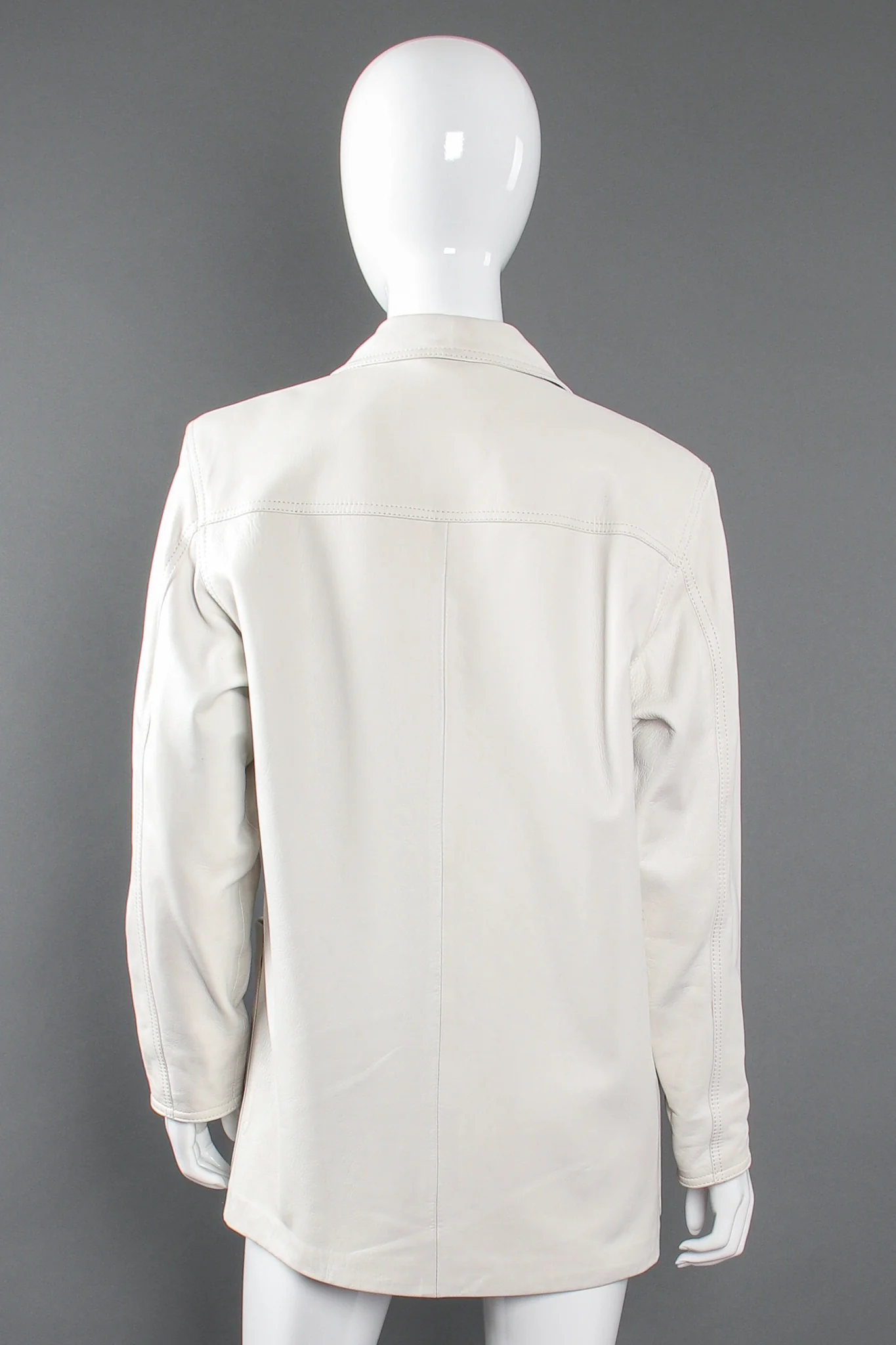 Leather Lab Jacket - Image 10