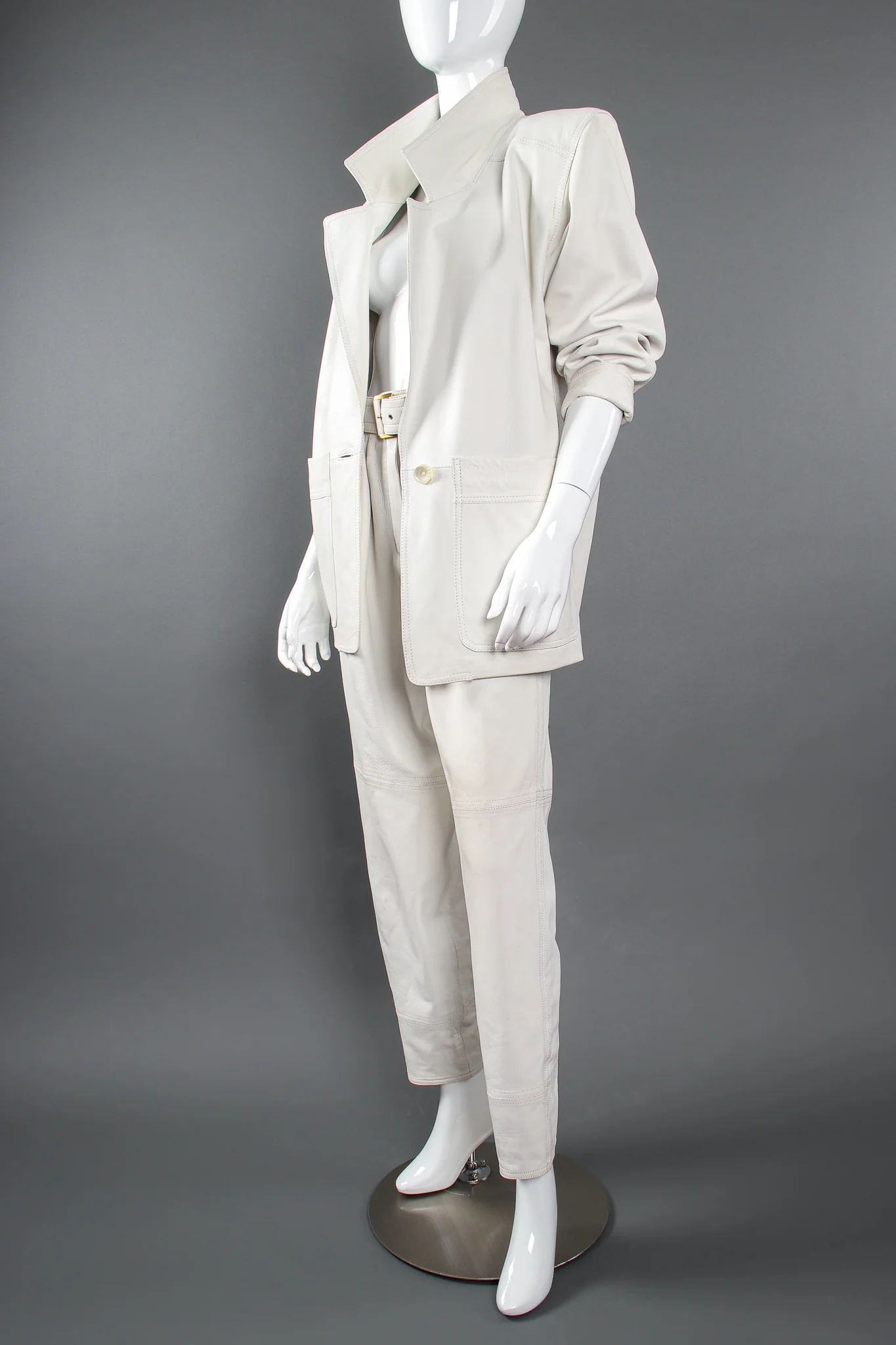 Leather Lab Jacket - Image 2