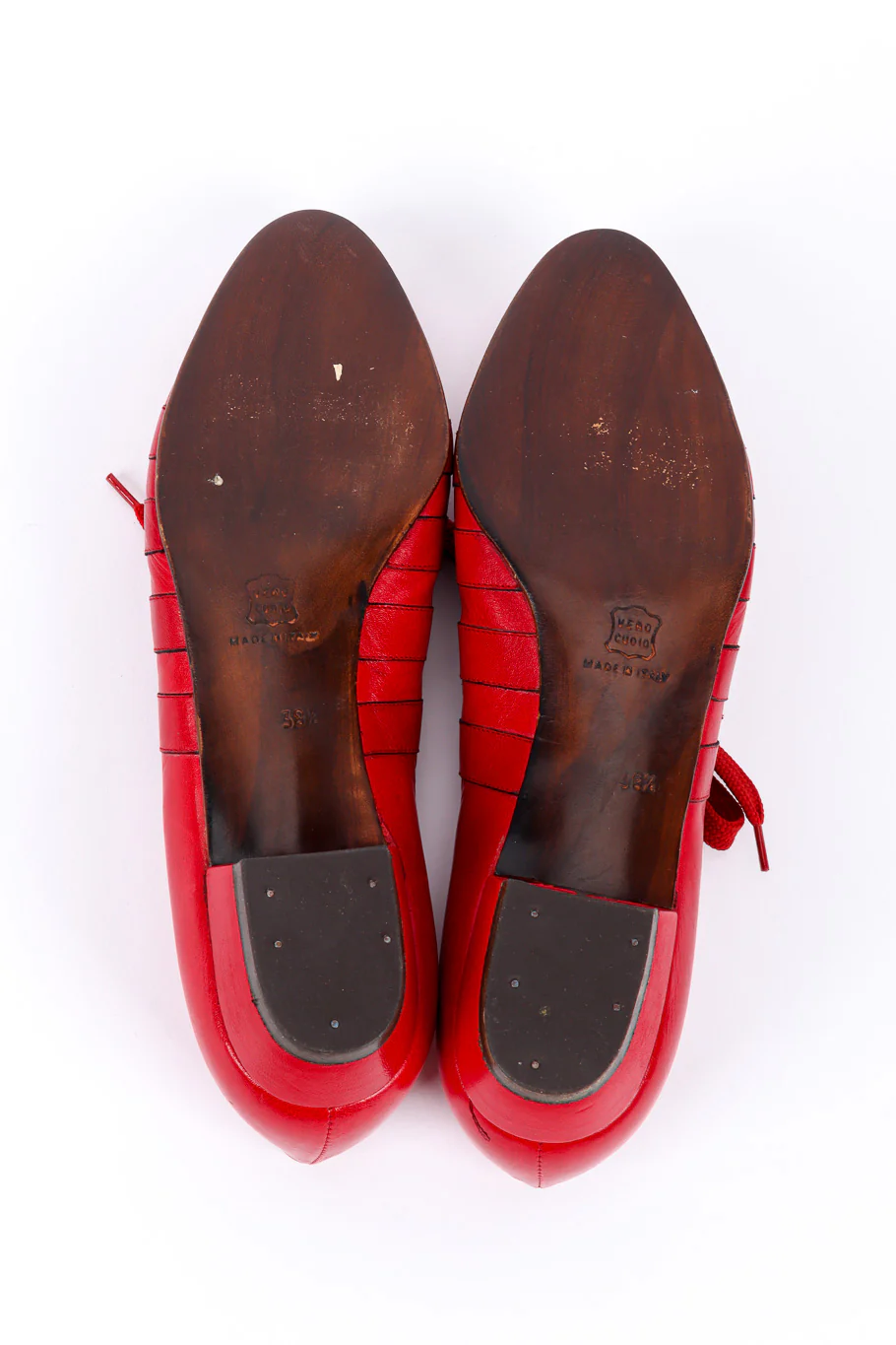 Leather Lace Up Shoes - Image 8