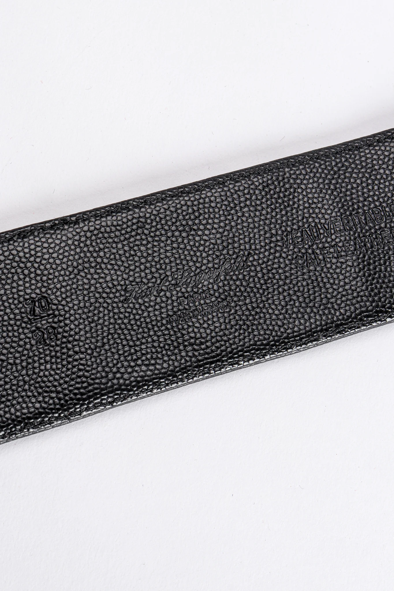 Leather Logo Belt - Image 12