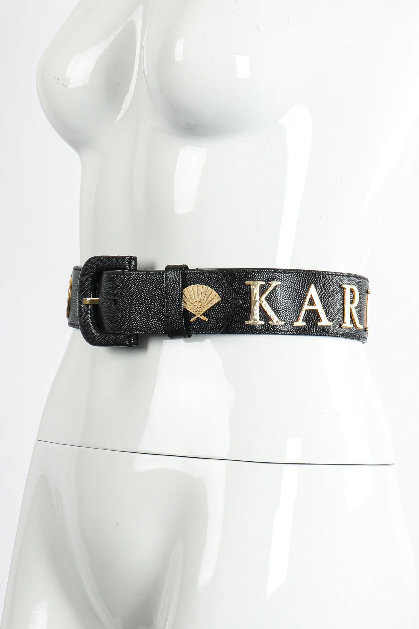 Leather Logo Belt - Image 4