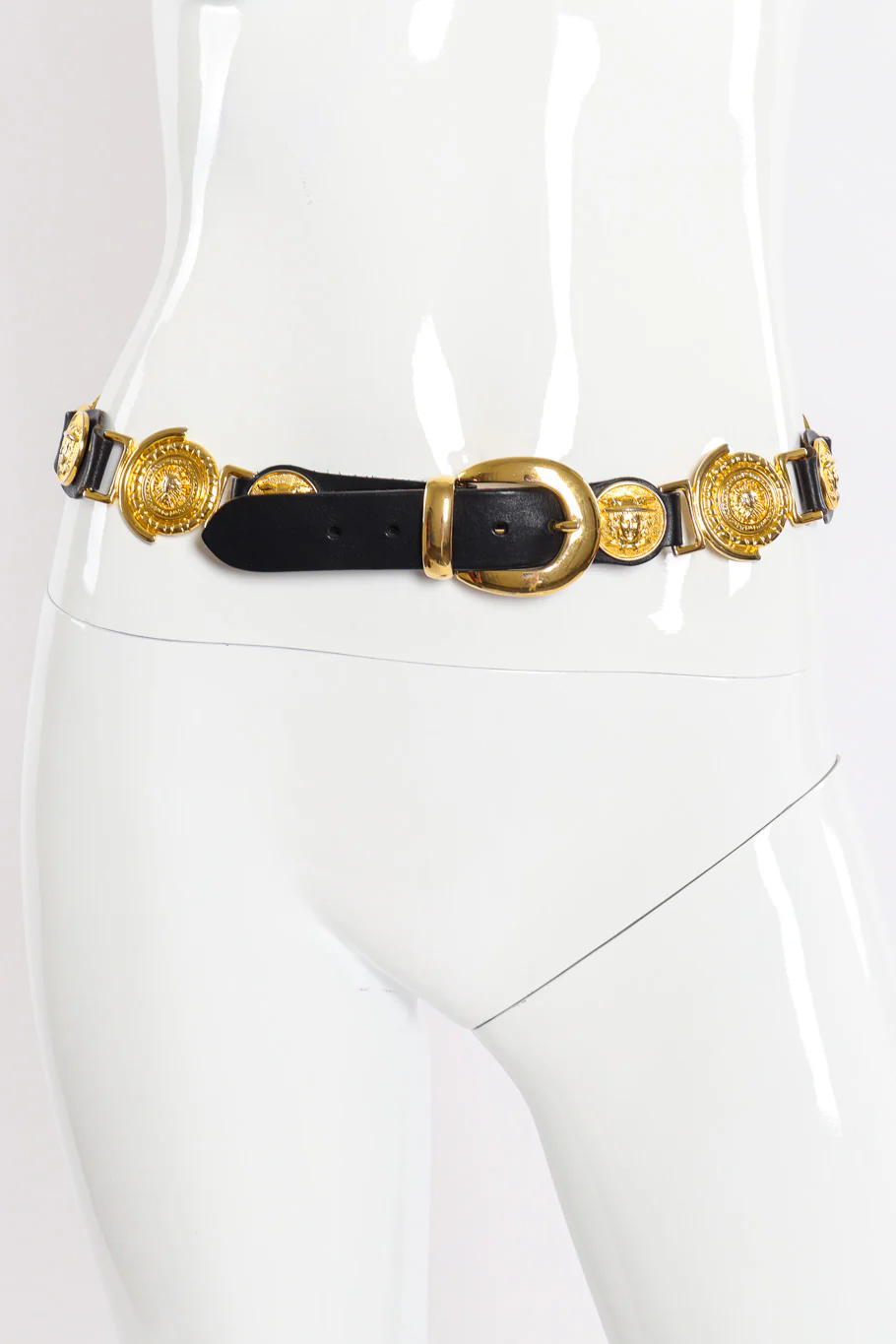 Leather Medusa Link Belt - Image 3