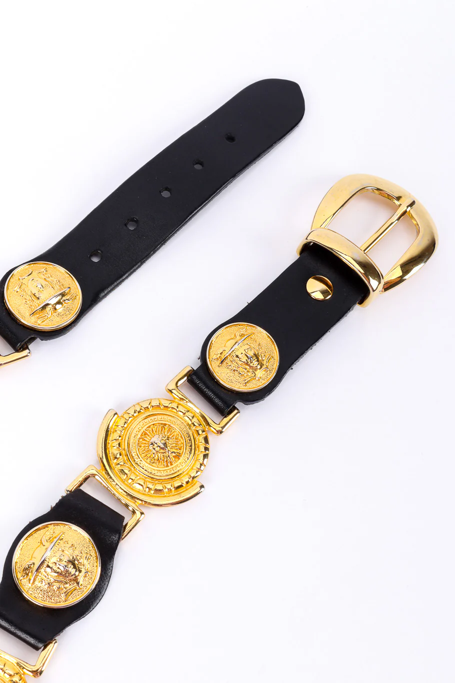 Leather Medusa Link Belt - Image 5