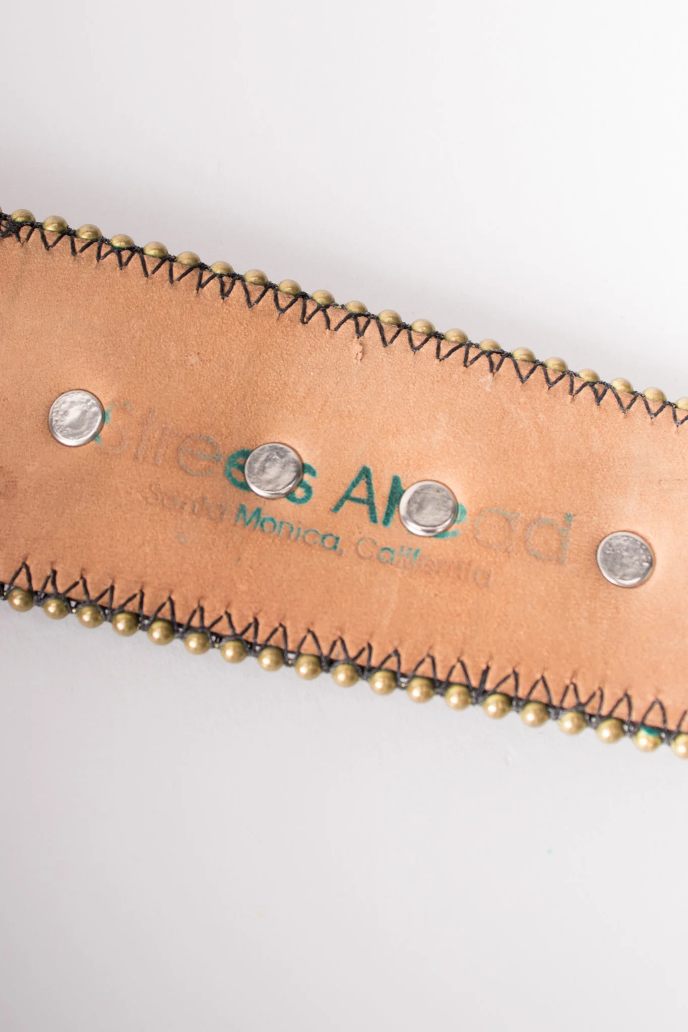 Leather Metal Snake Belt - Image 15