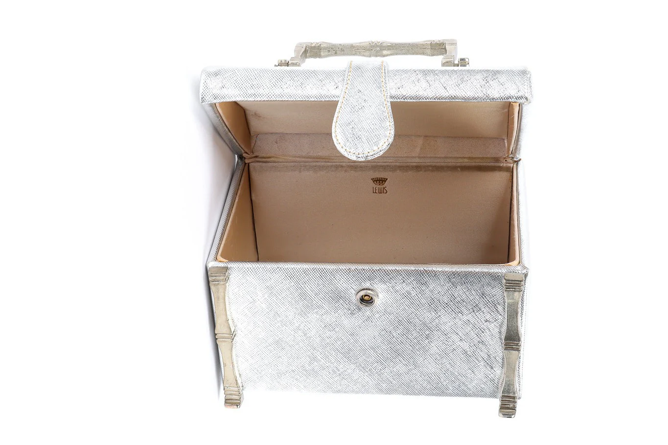 Leather Mini Box Bag - Image 13