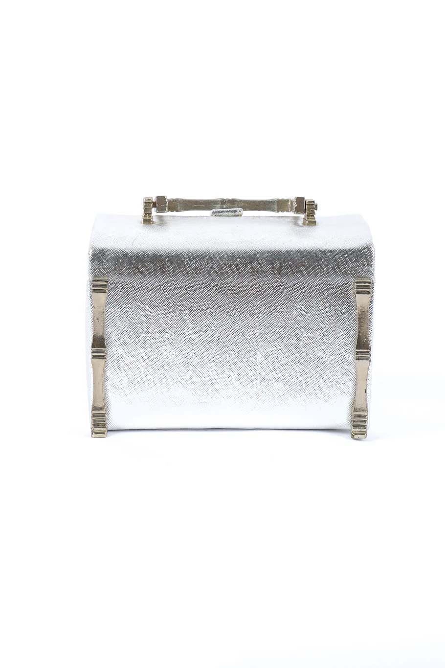 Leather Mini Box Bag - Image 3