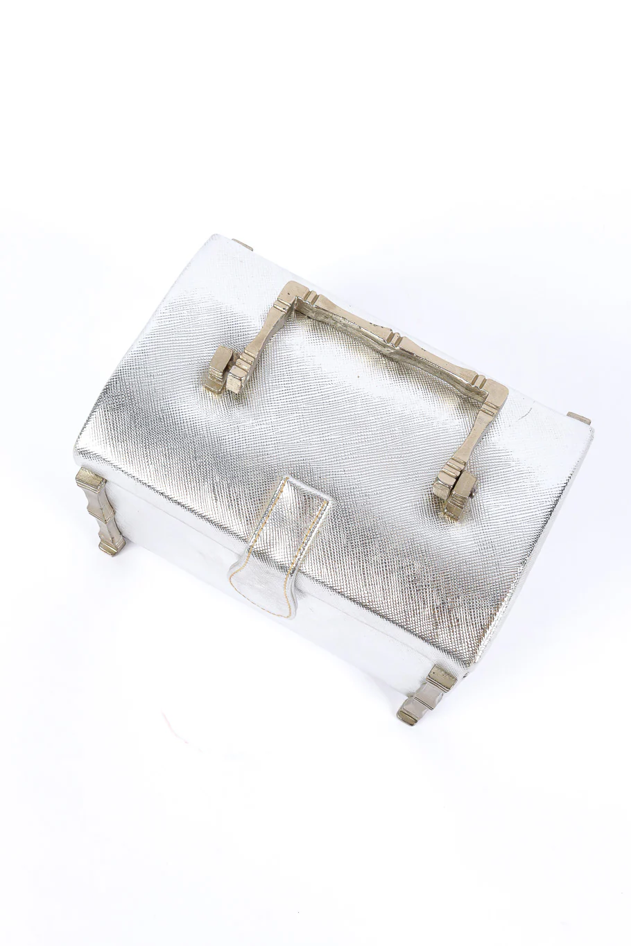 Leather Mini Box Bag - Image 5