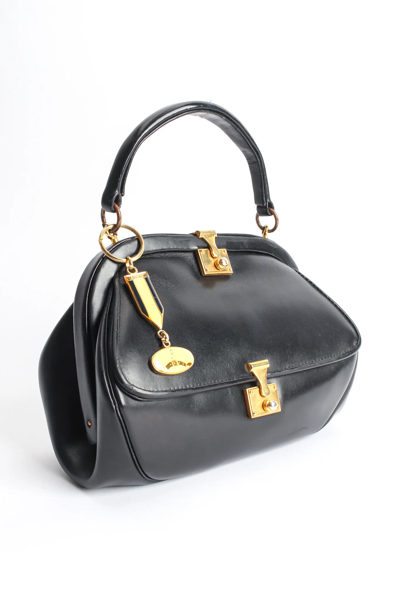 Leather Mini Doctor Bag - Image 5