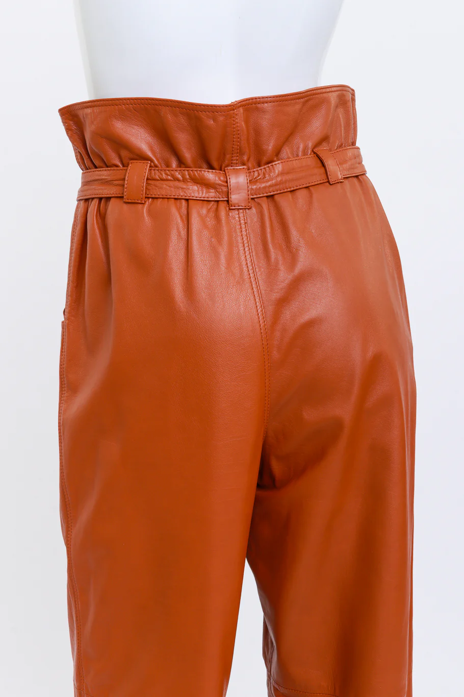 Leather Paperbag Pants - Image 5