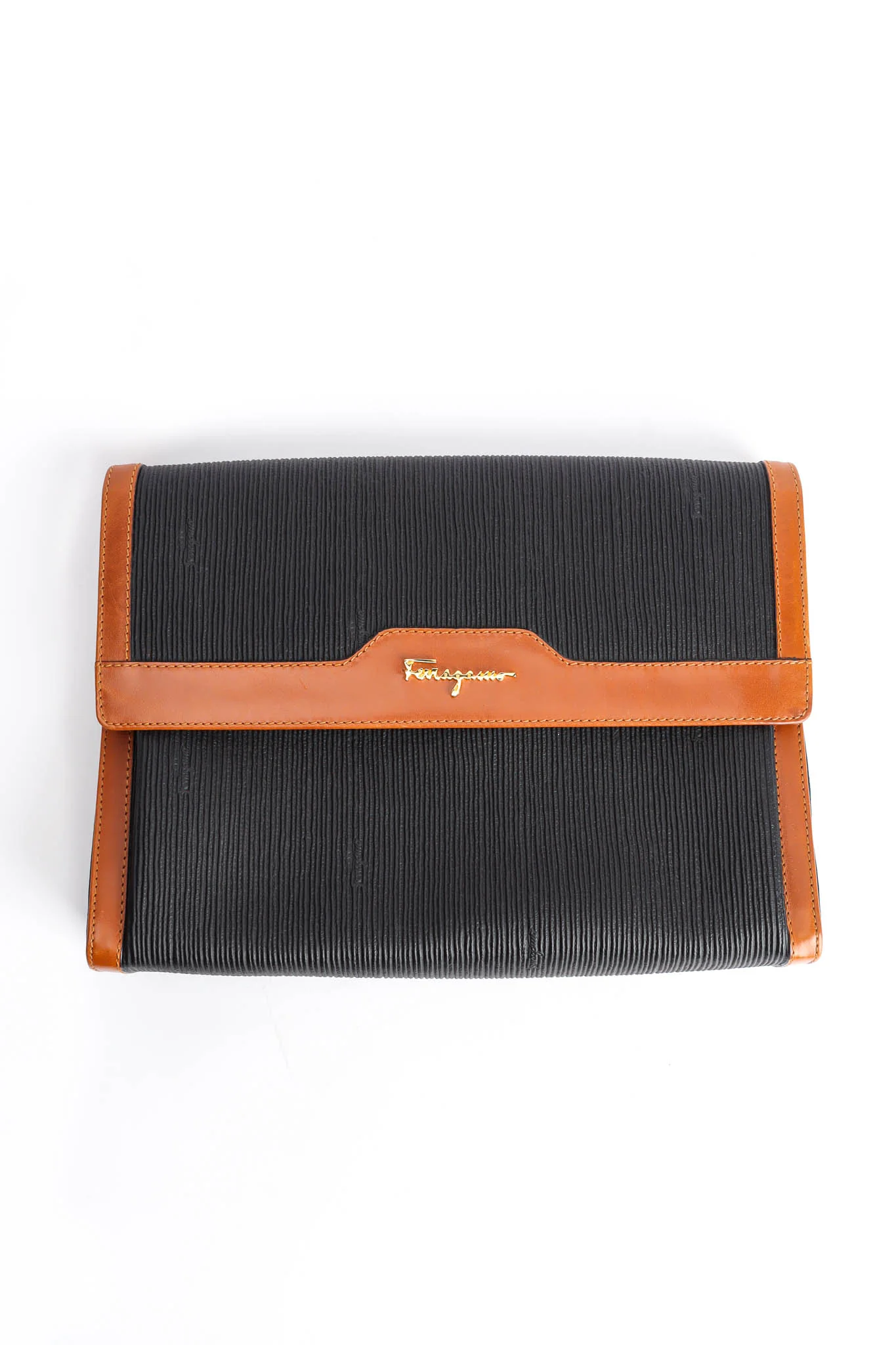 Leather Portfolio Clutch