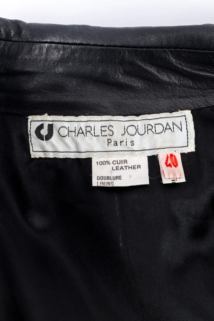 Leather Rhinestone Jacket - Image 12