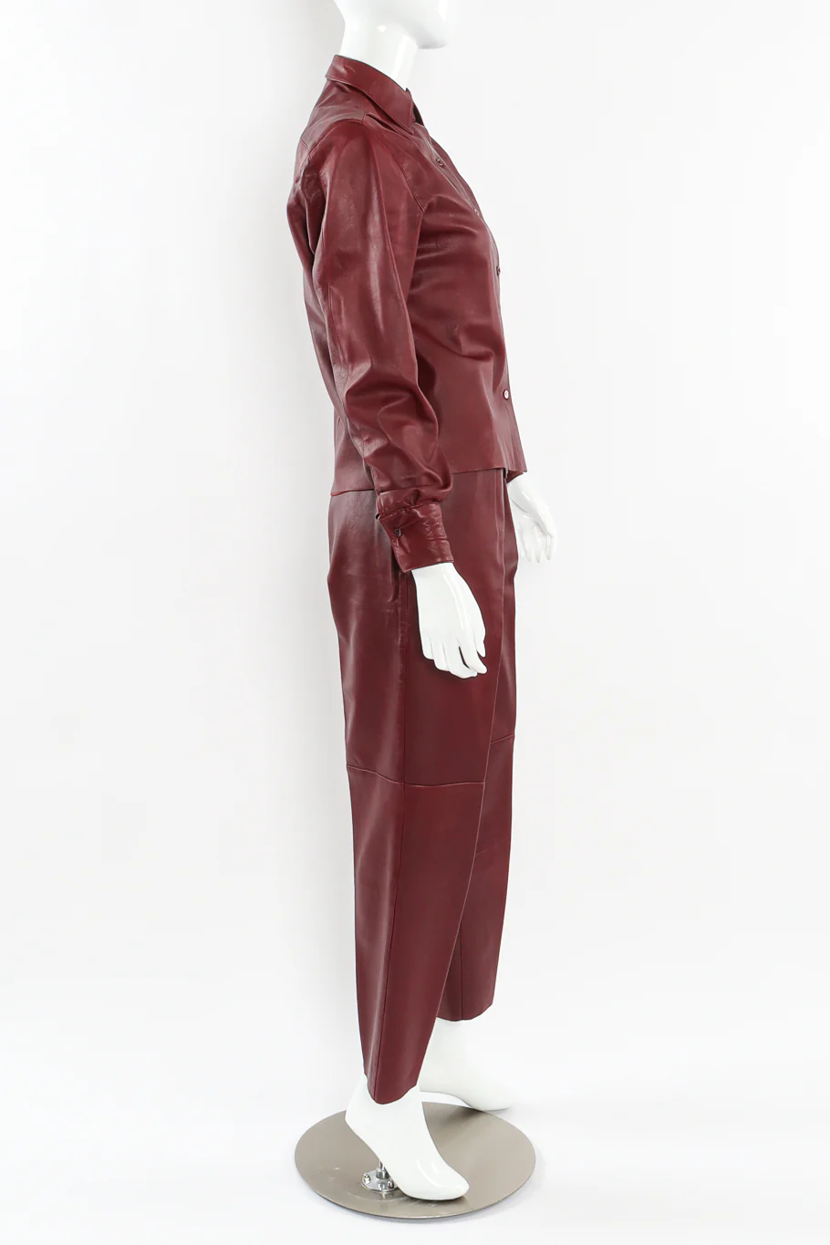 Leather Shirt & Pant Set - Image 5