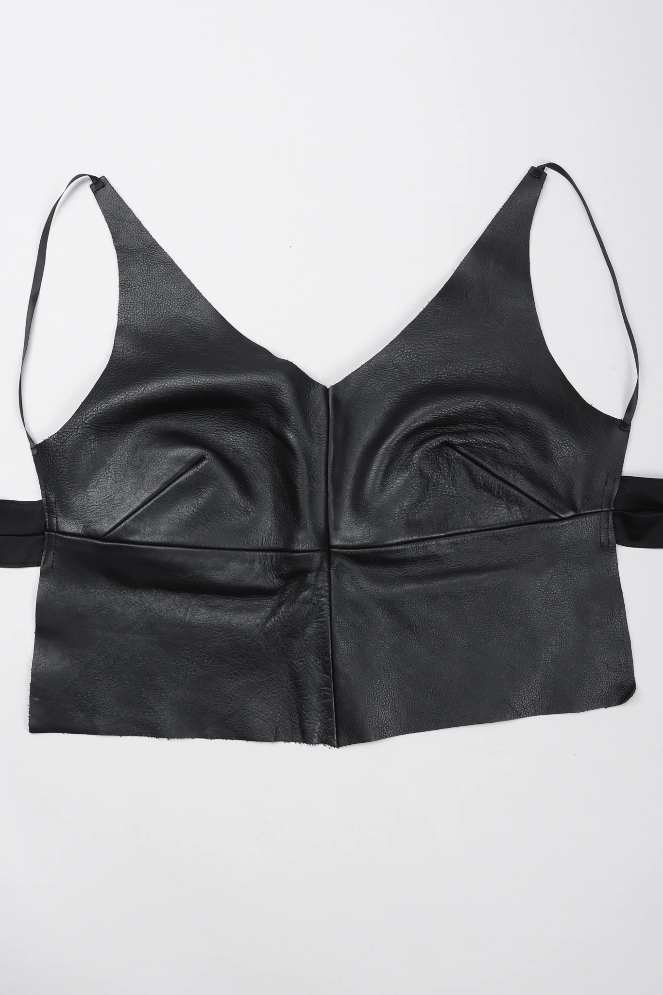 Leather Tie-Back Camisole - Image 13