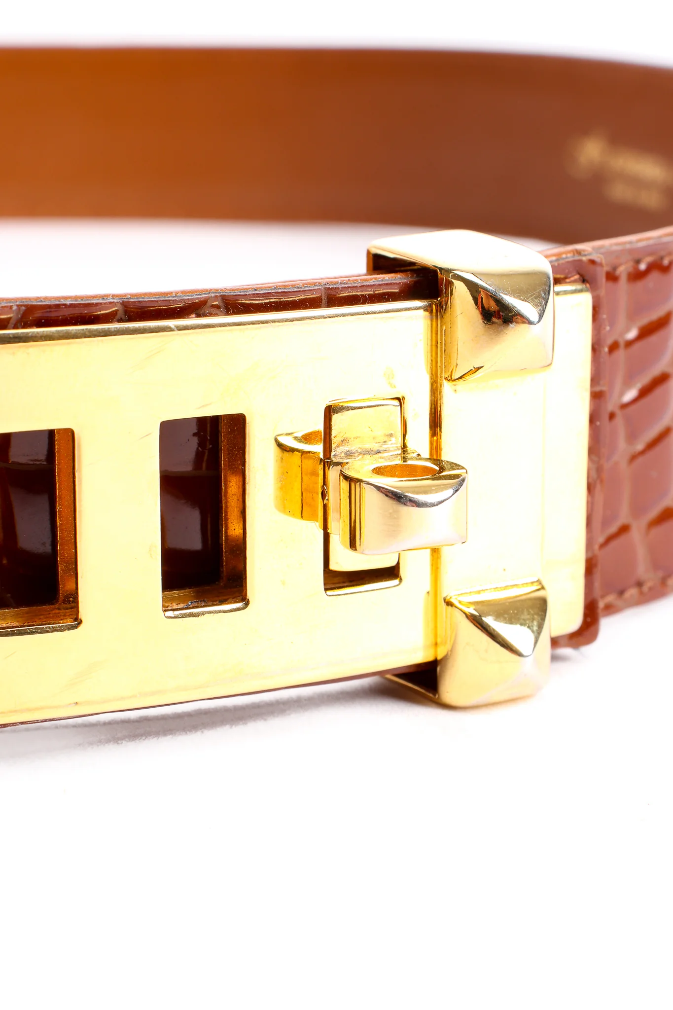 Leather Turnlock Belt - Image 11