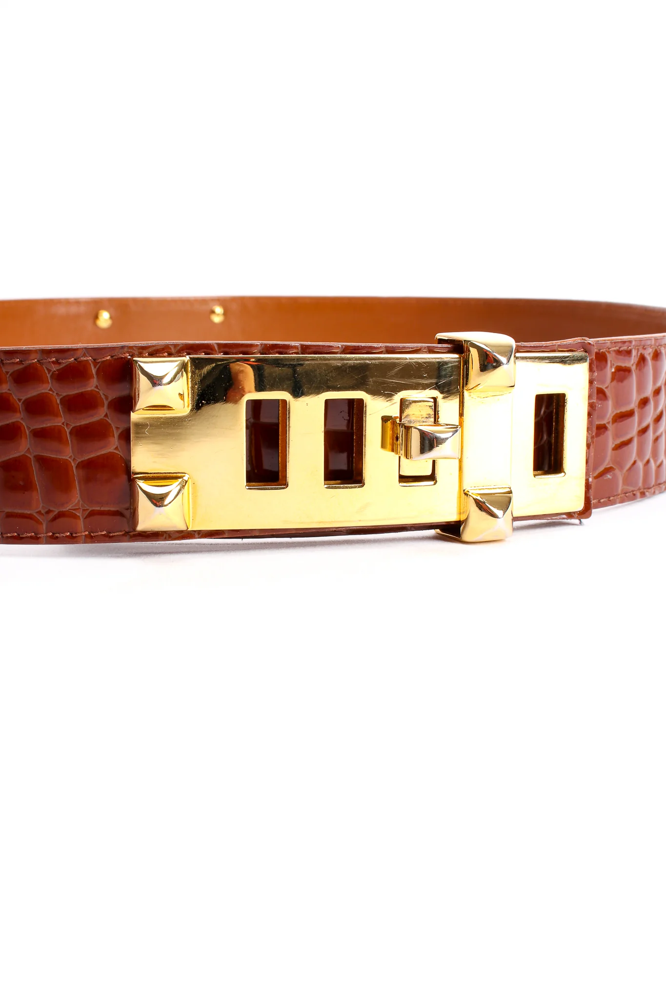 Leather Turnlock Belt - Image 2