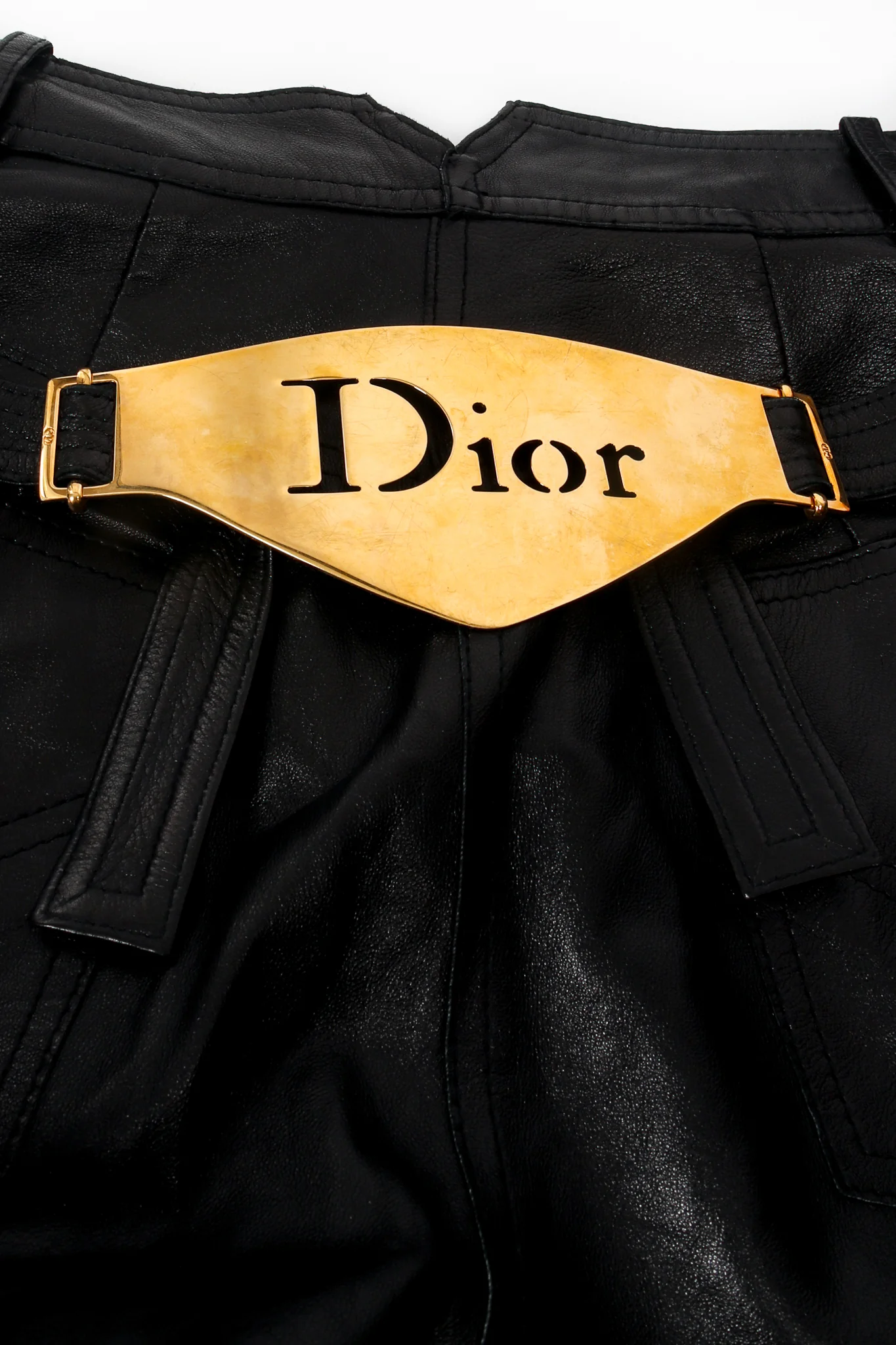 Leather Tuxedo Lace Plaque Pant - Image 10