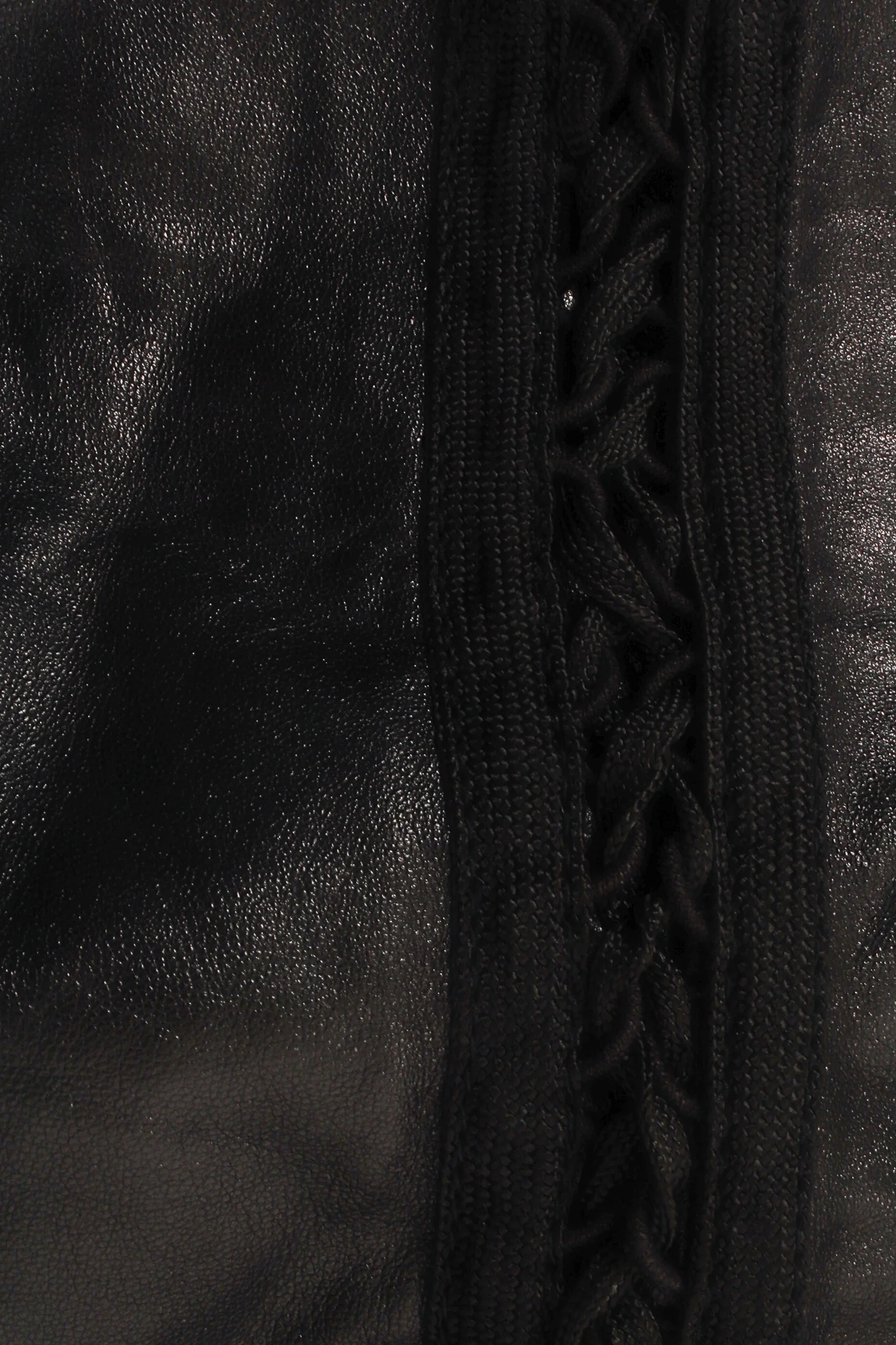 Leather Tuxedo Lace Plaque Pant - Image 8