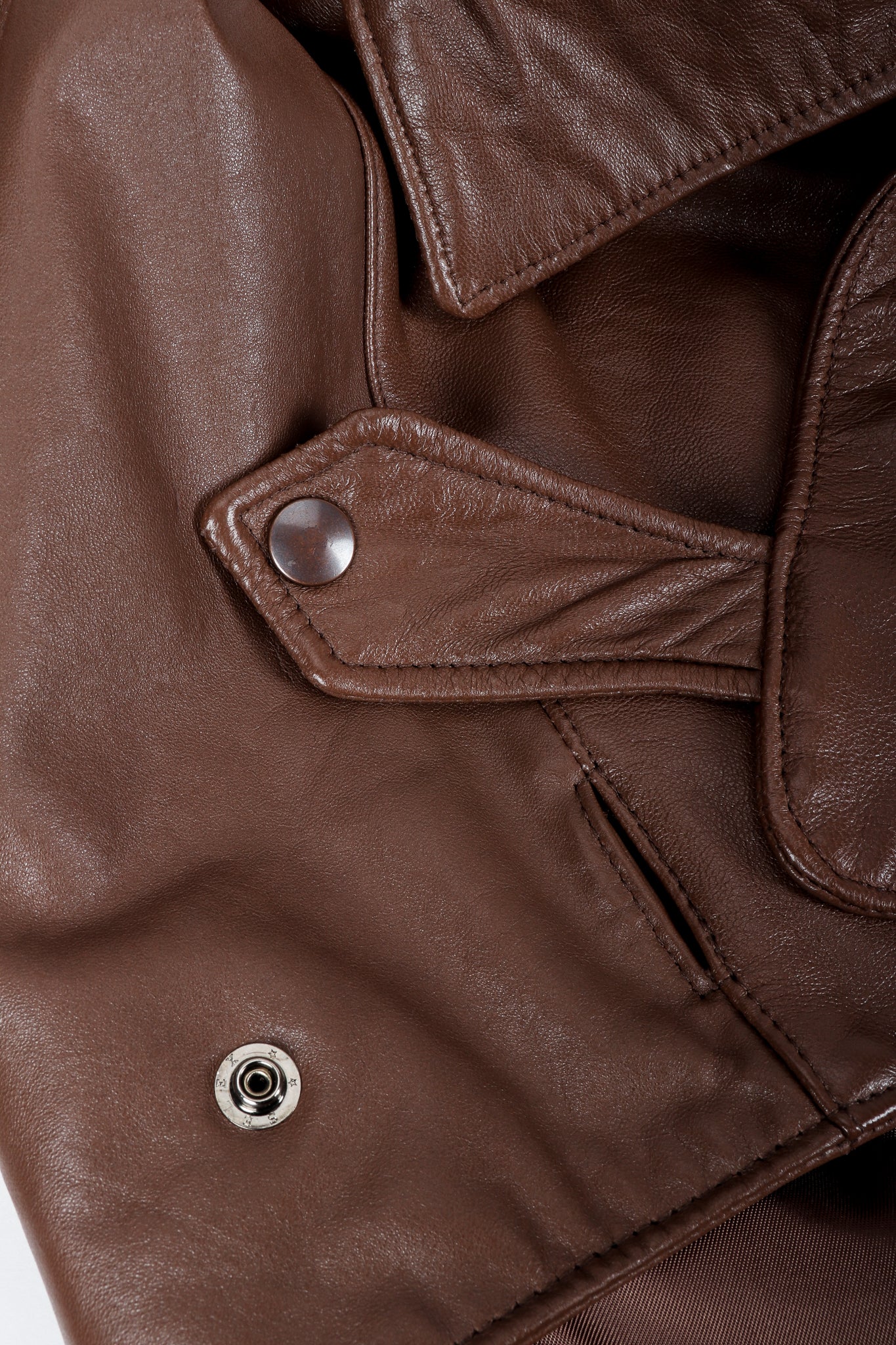 Leather Utility Jacket & Pant Set - Image 12