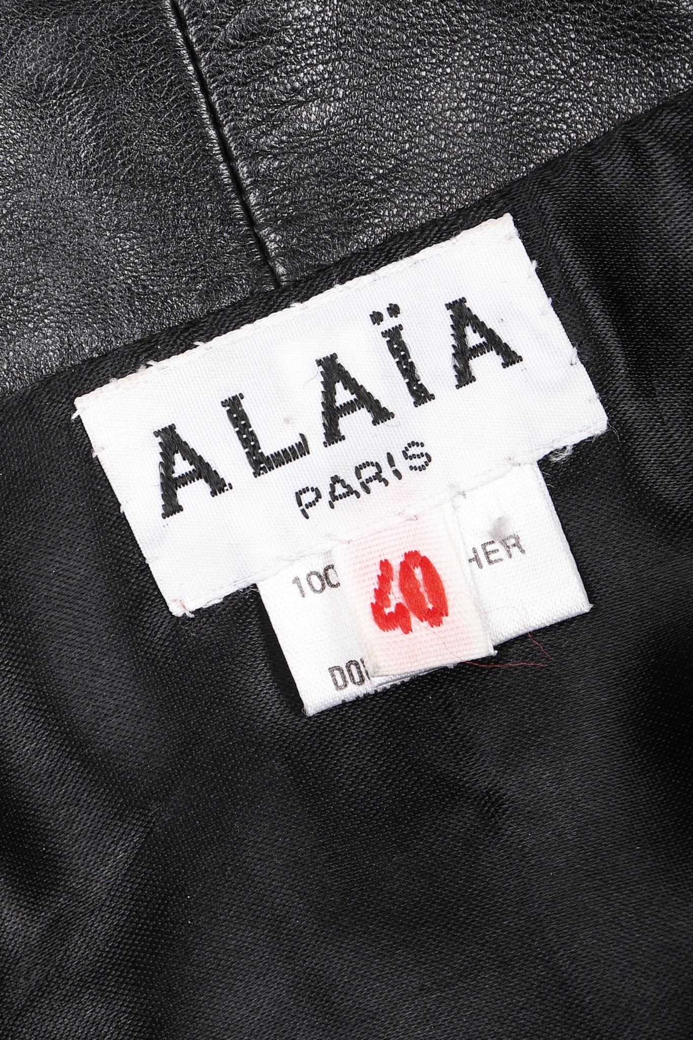 Leather Wrap Jacket - Image 16