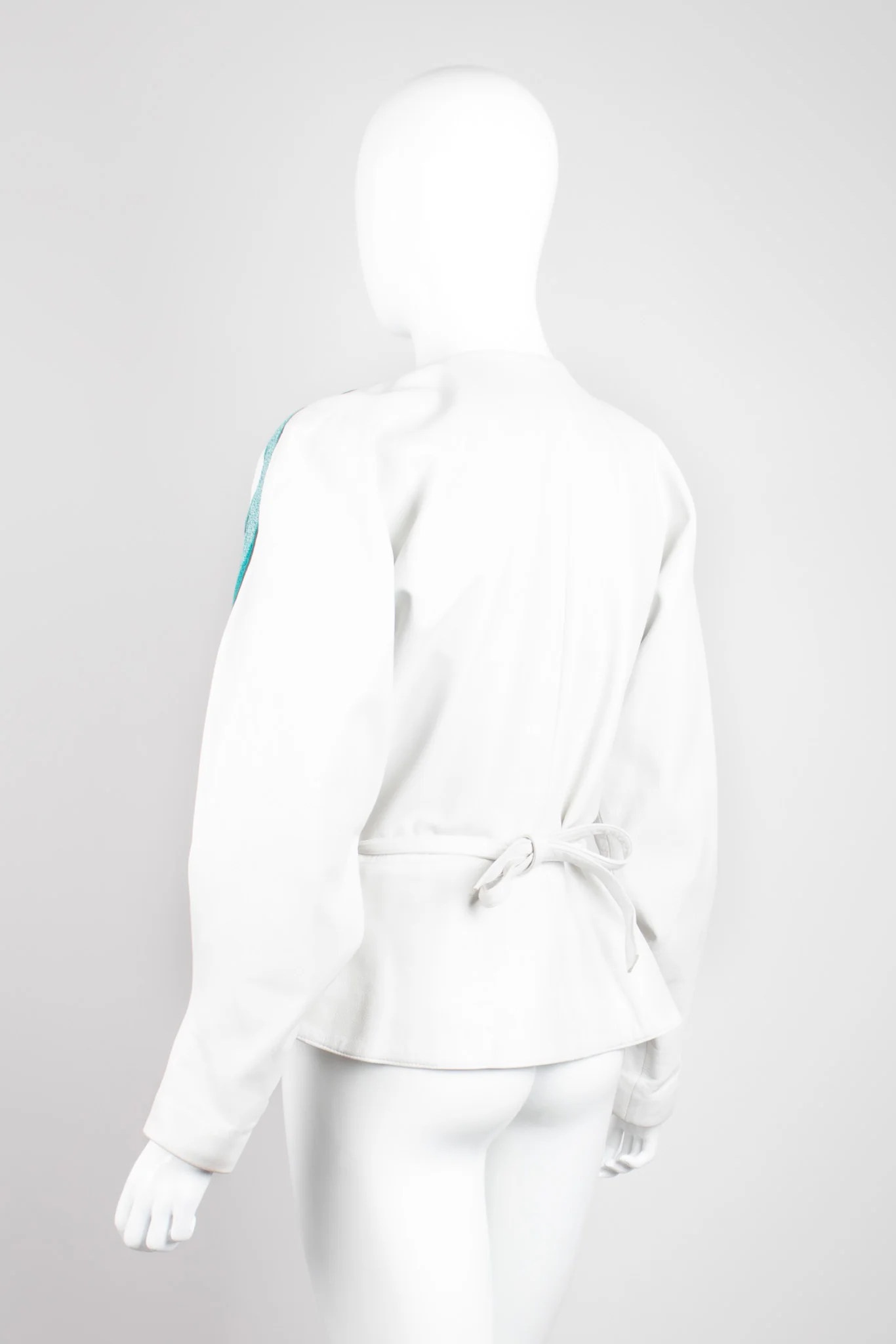 Leather Wrap Wing Jacket - Image 5