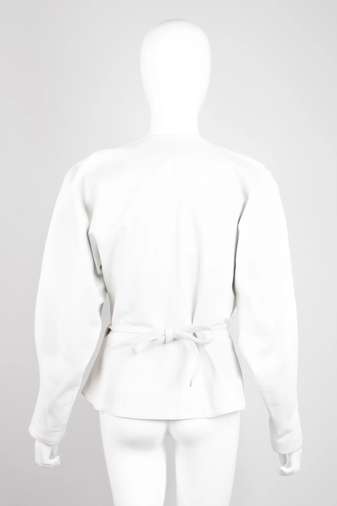 Leather Wrap Wing Jacket - Image 6