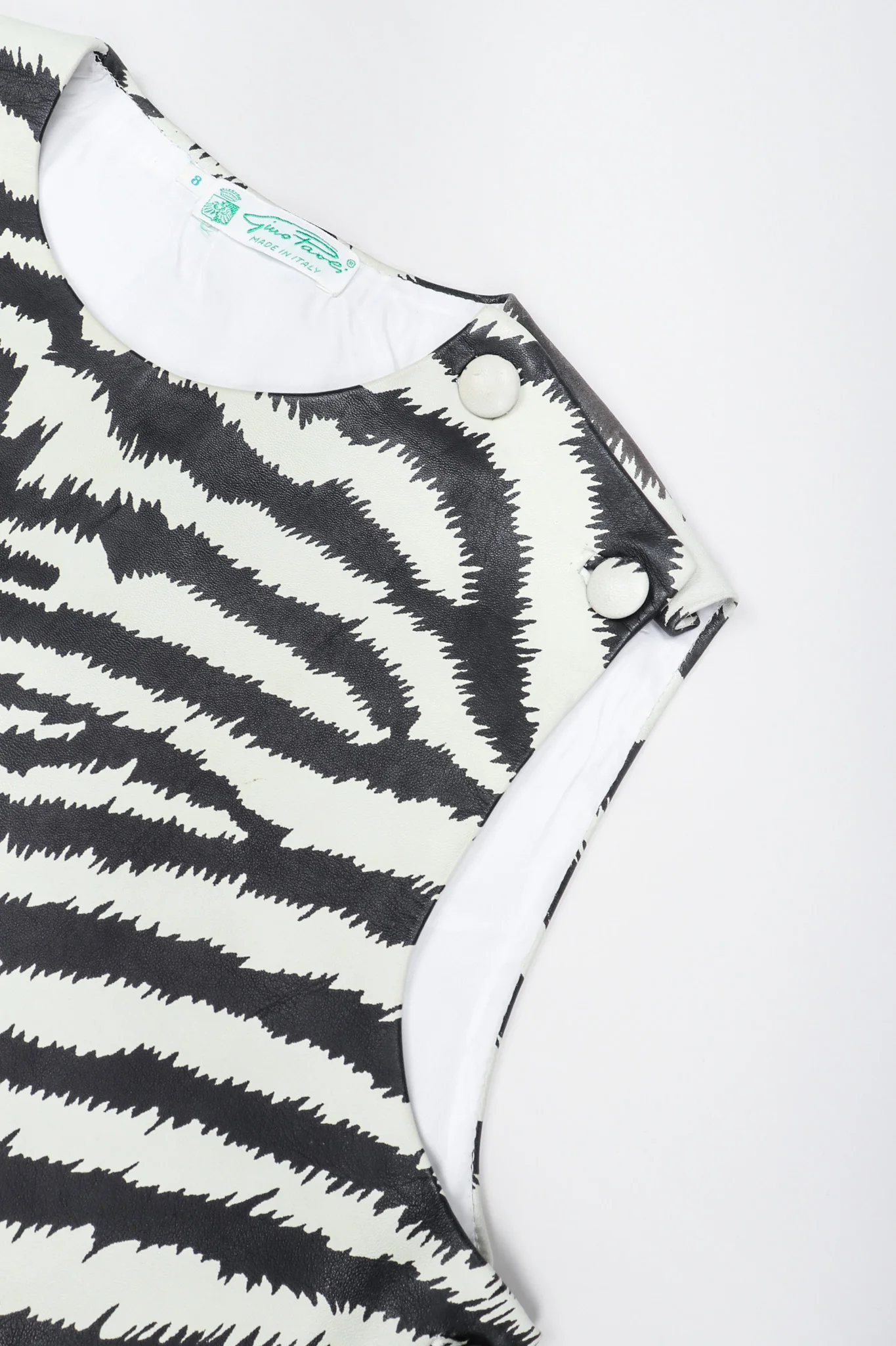 Leather Zebra Top - Image 12