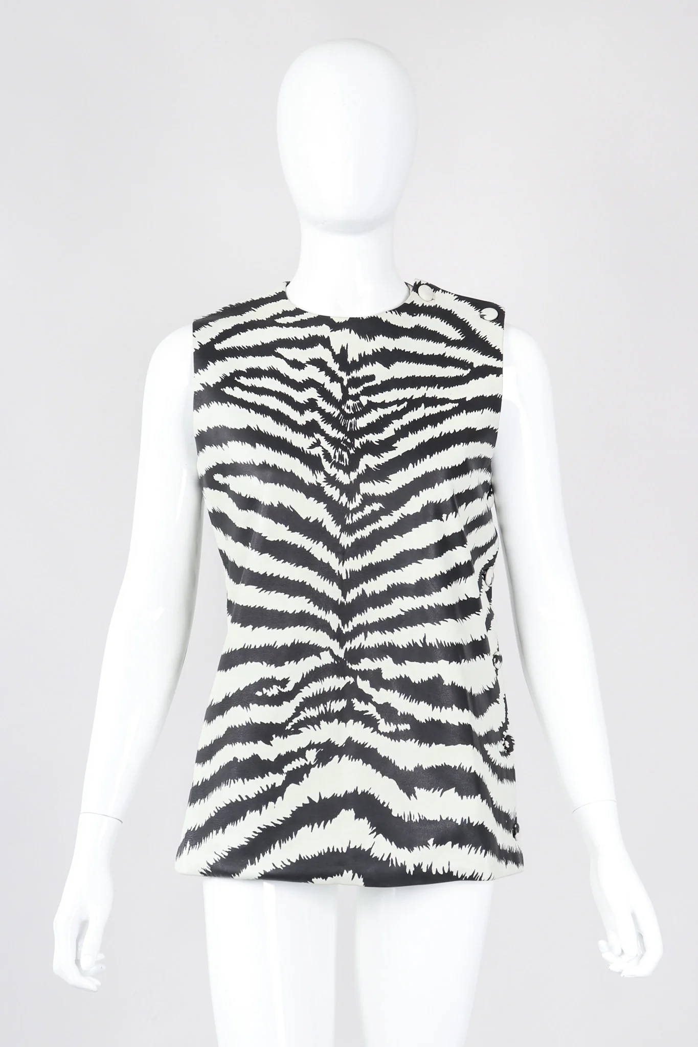 Leather Zebra Top - Image 17