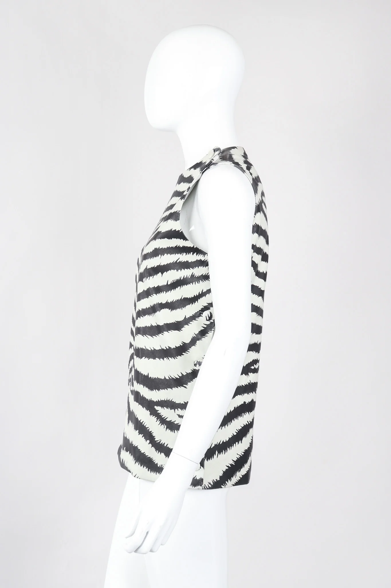 Leather Zebra Top - Image 2