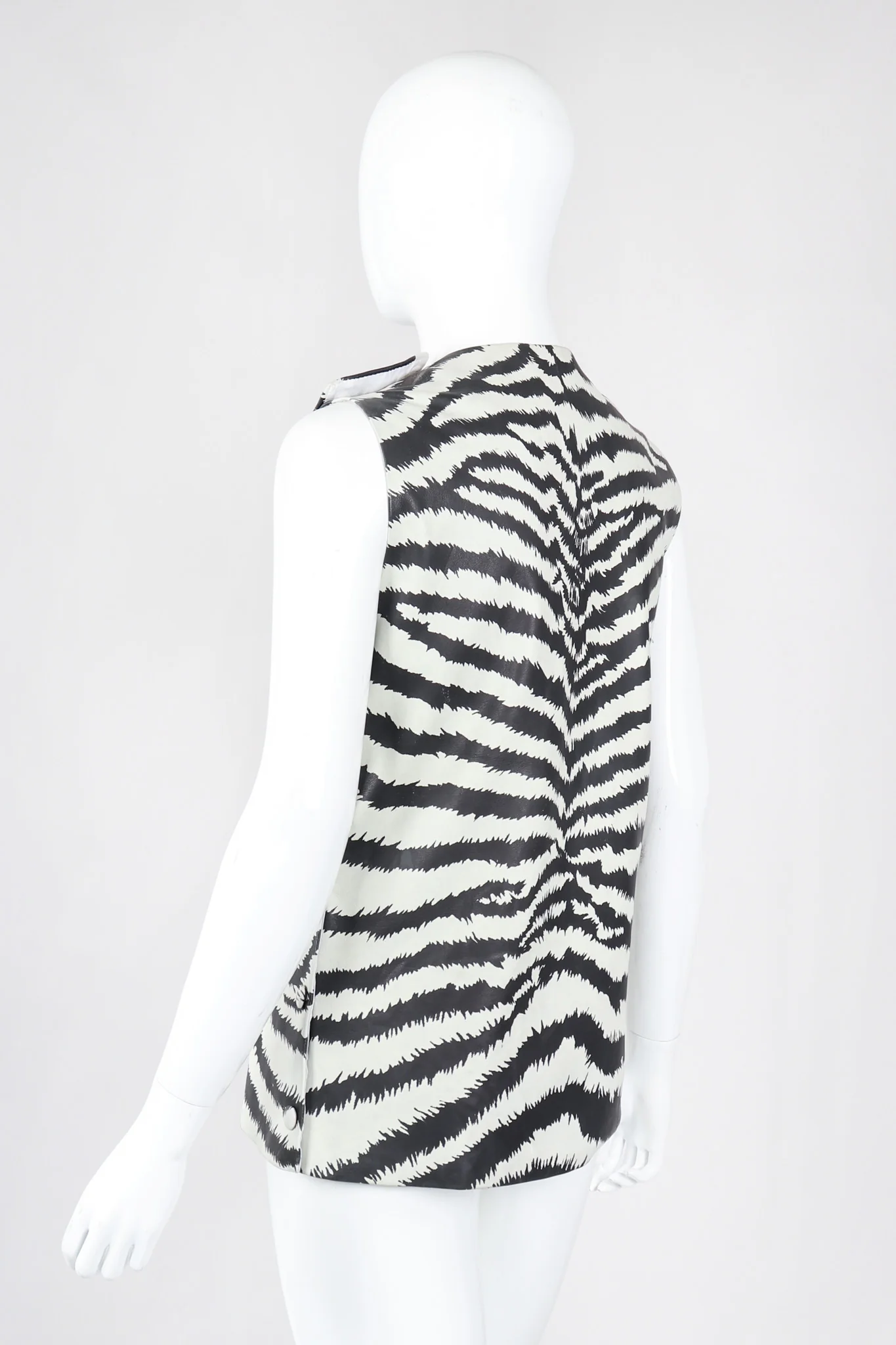 Leather Zebra Top - Image 3