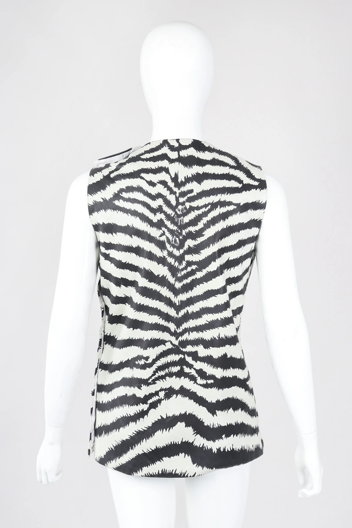 Leather Zebra Top - Image 4