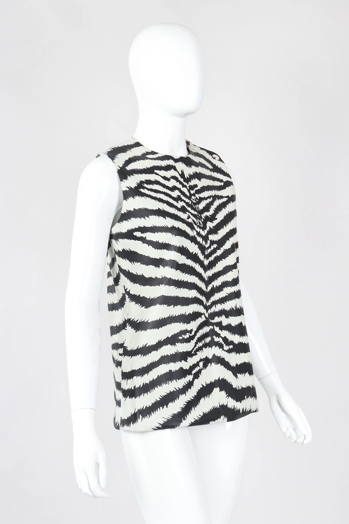 Leather Zebra Top - Image 5