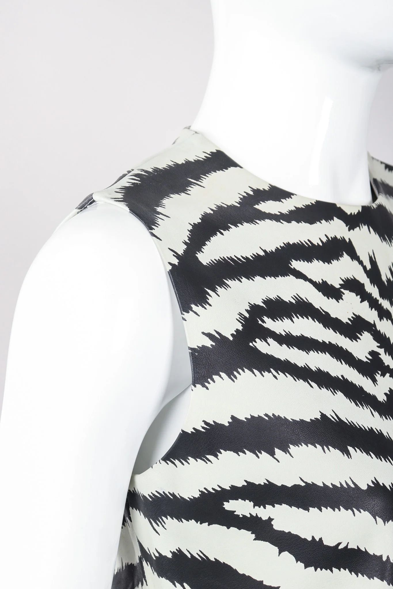 Leather Zebra Top - Image 6