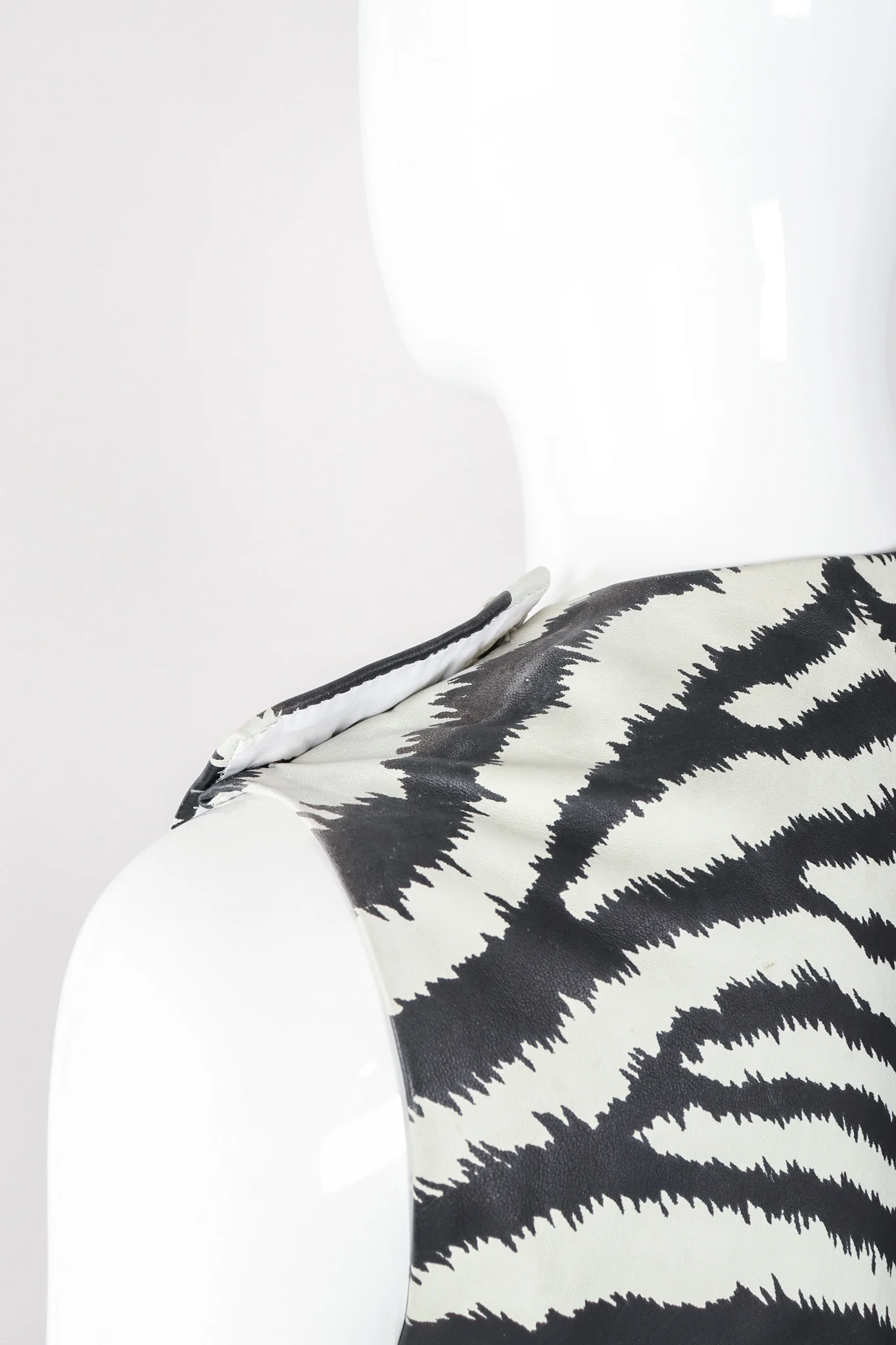 Leather Zebra Top - Image 8