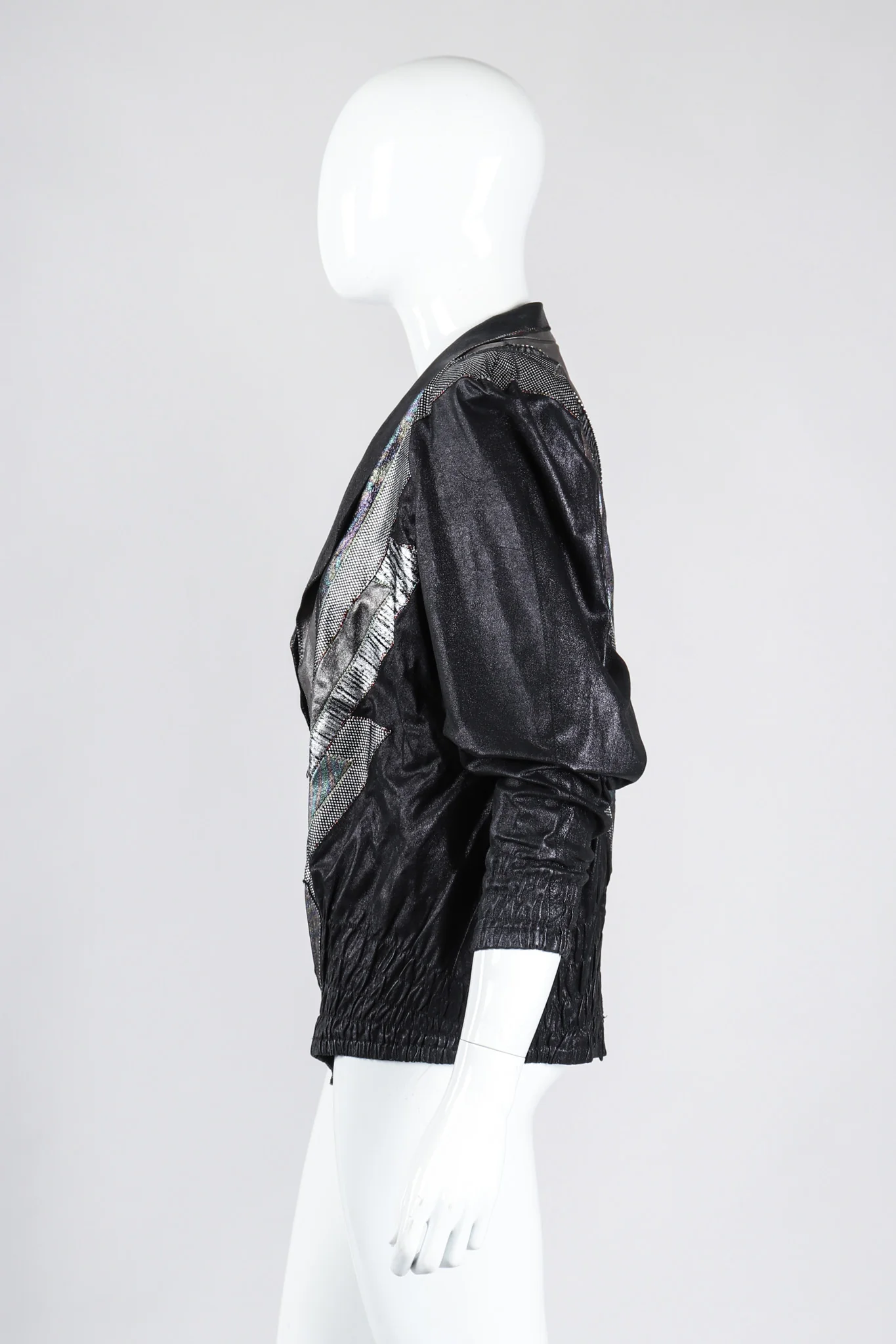 Leather Ziggy Lightning Jacket - Image 4