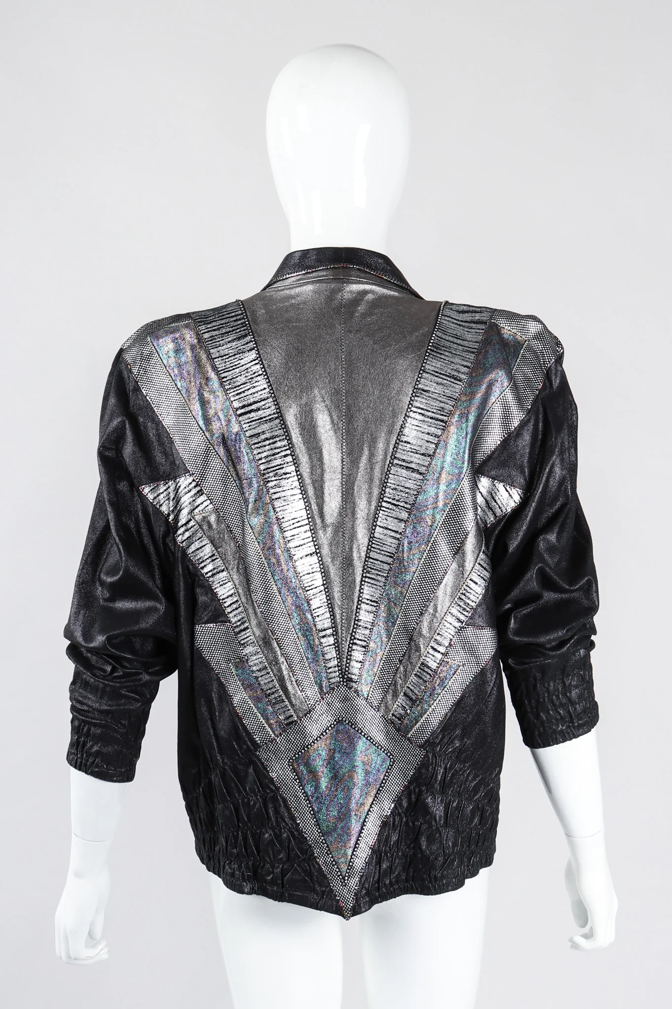 Leather Ziggy Lightning Jacket - Image 6