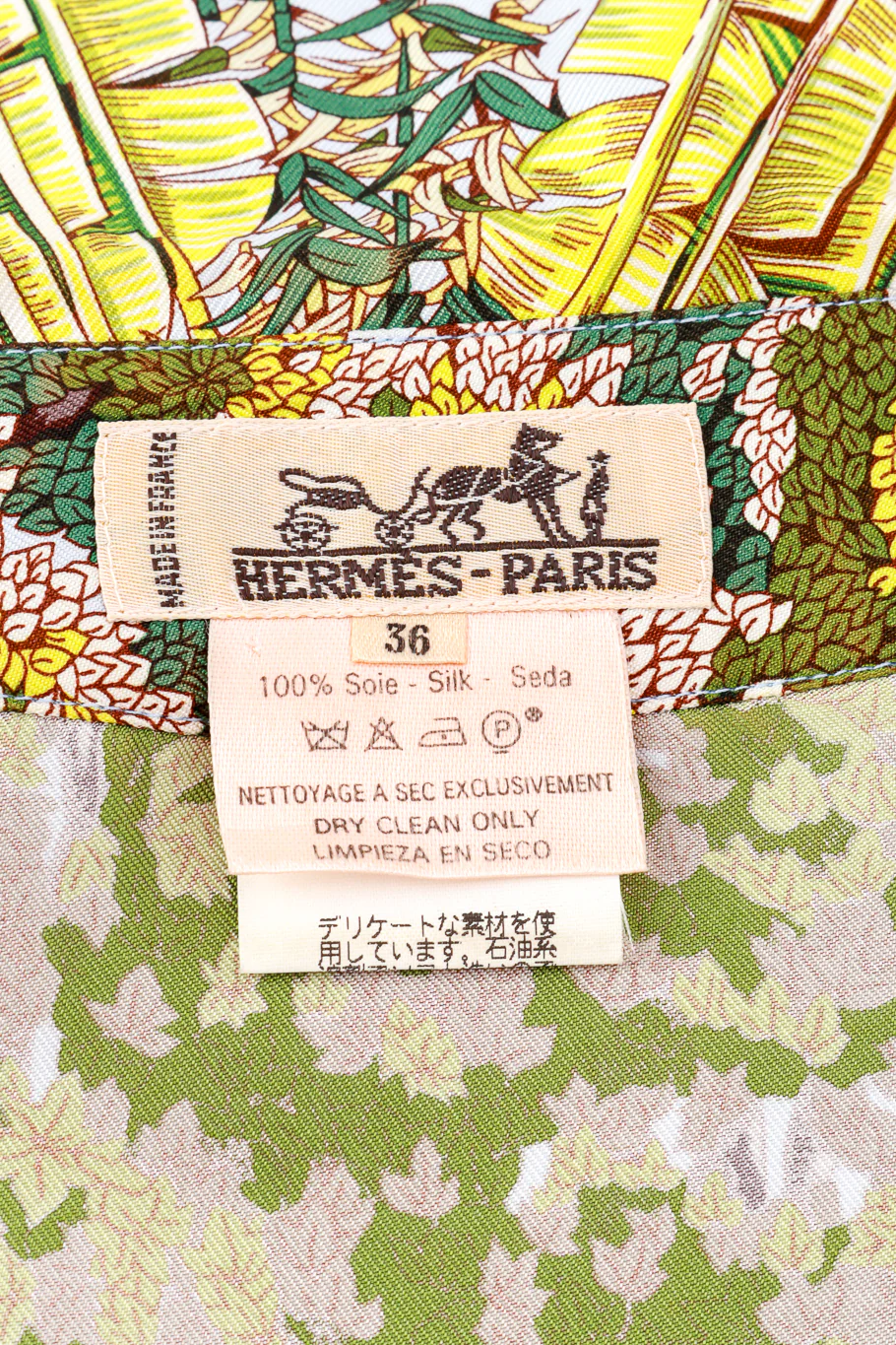 Legendes Tree Silk Button Down - Image 10