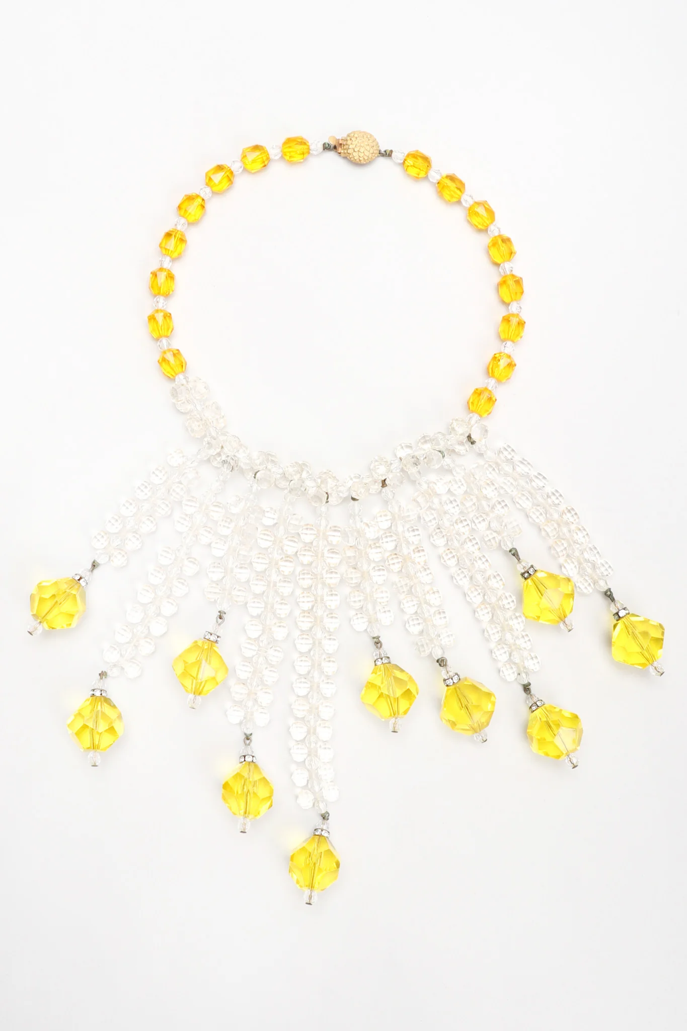 Lemon Drop Bib Necklace - Image 4