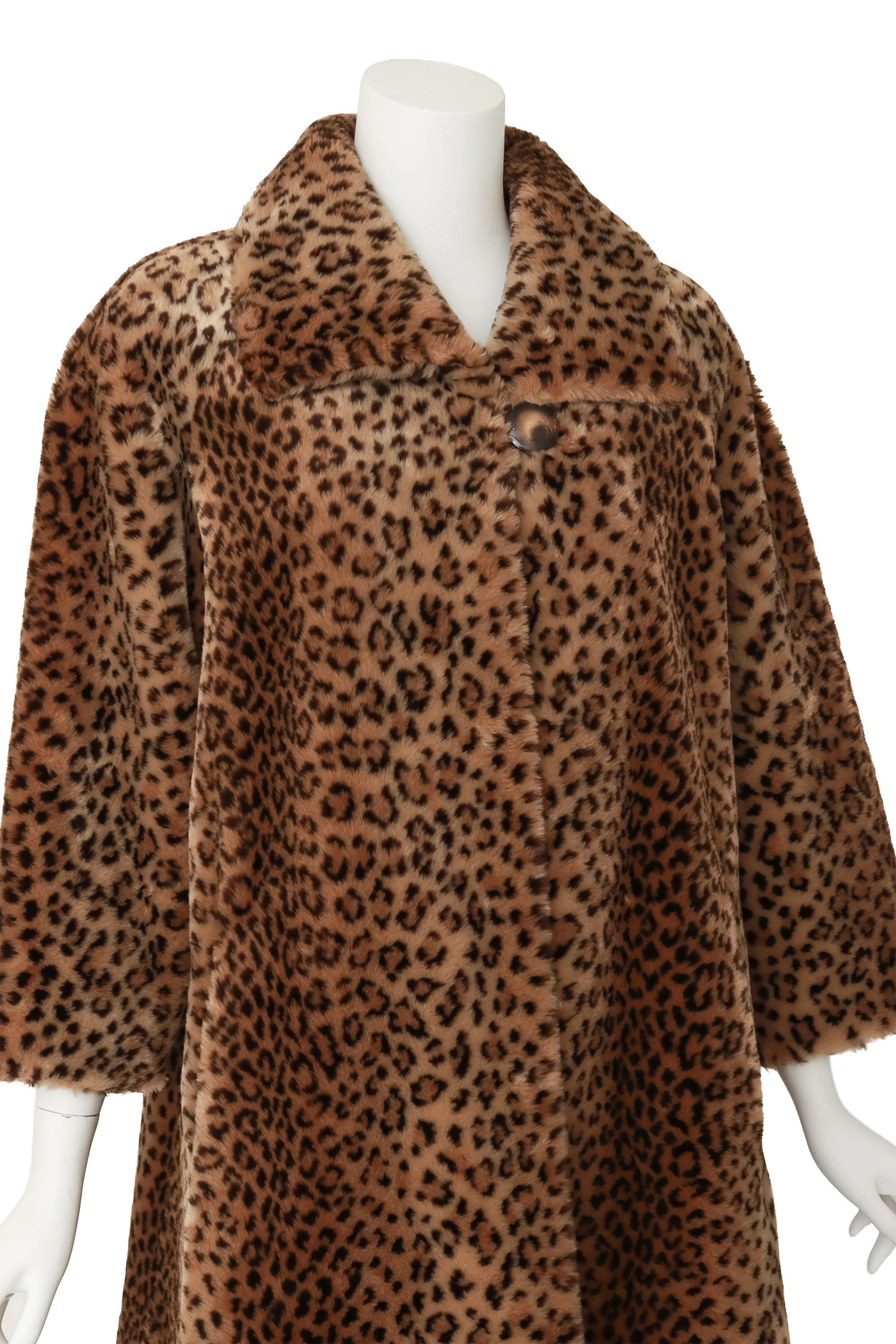 Leopard Fur Coat - Image 2