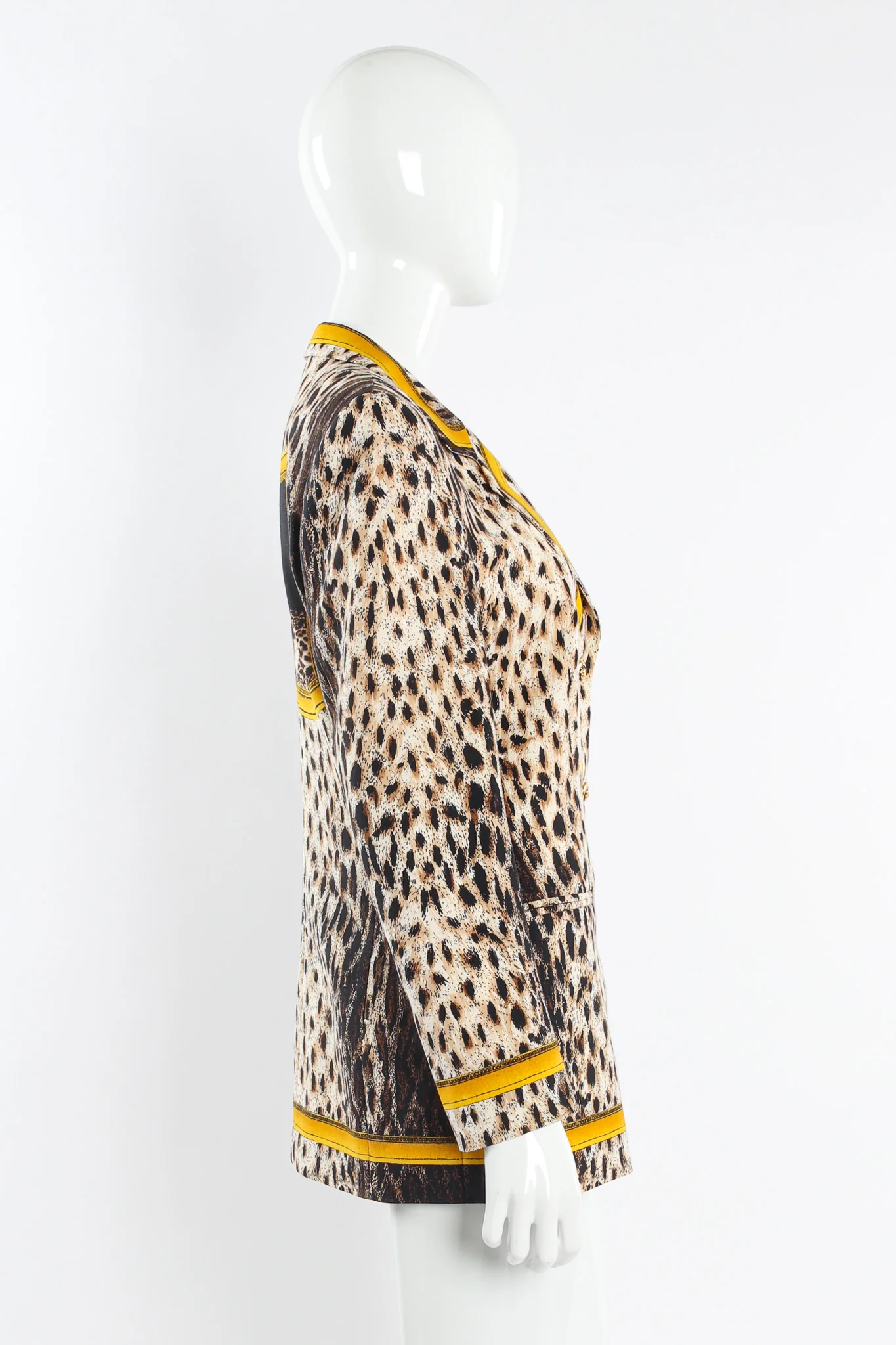 Leopard Portrait Blazer - Image 3