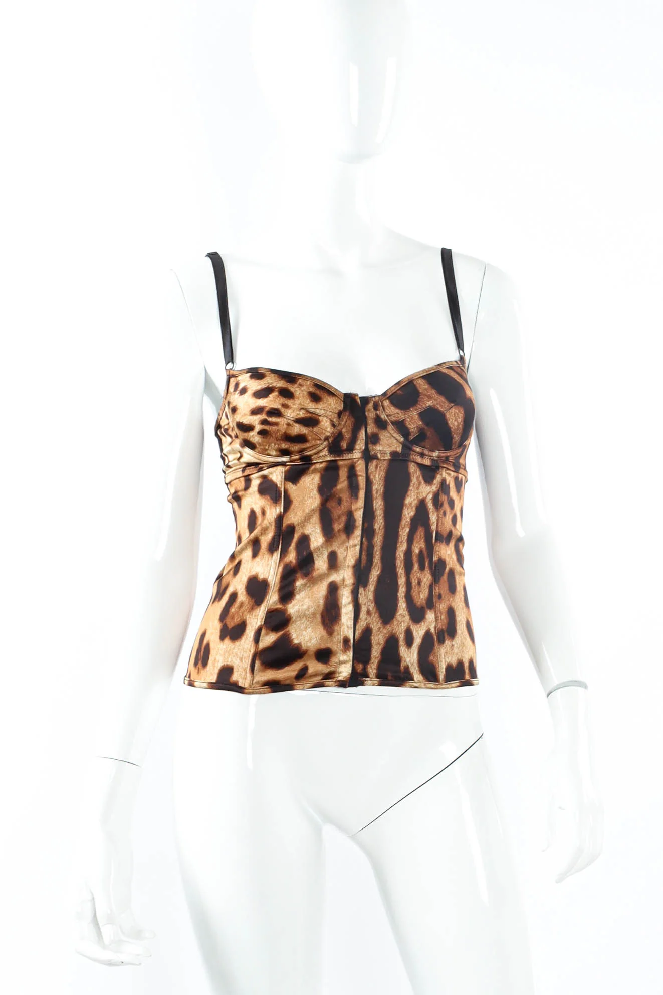 Leopard Print Bustier Top - Image 4