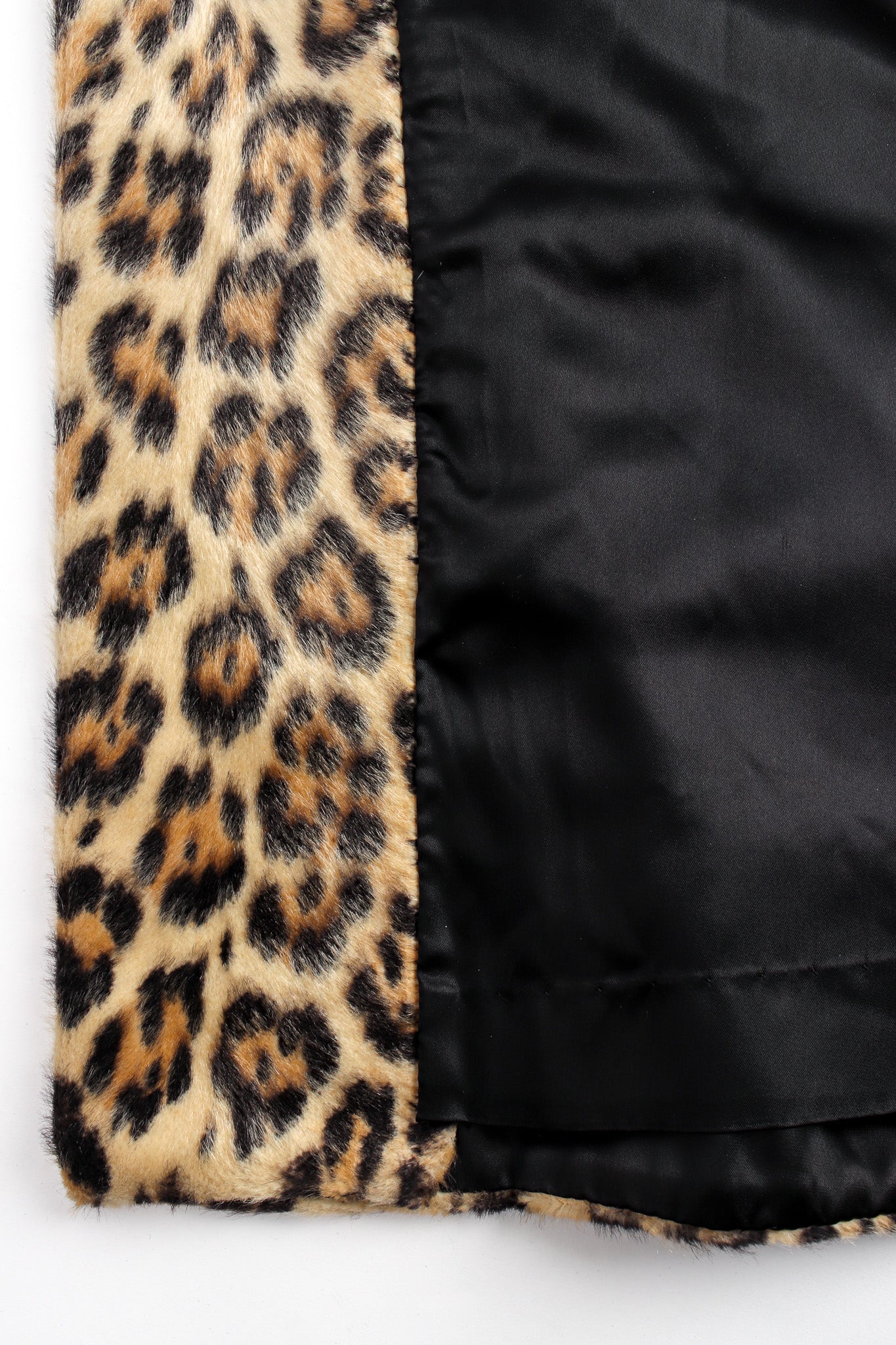 Leopard Print Fur Coat - Image 10