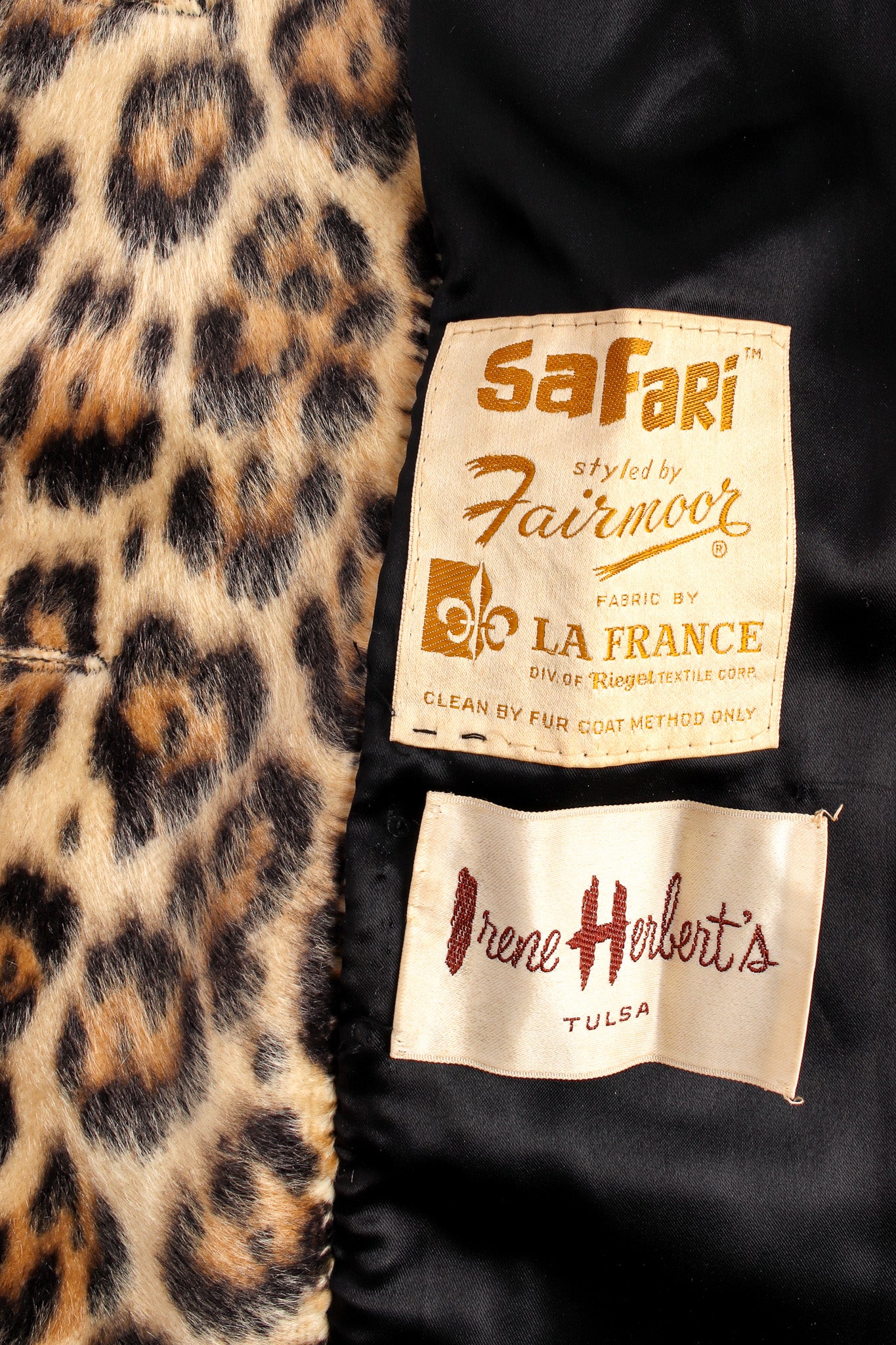 Leopard Print Fur Coat - Image 13