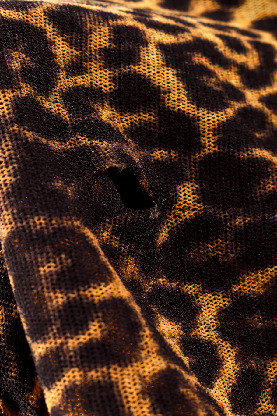 Leopard Print Ruffle Dress - Image 10